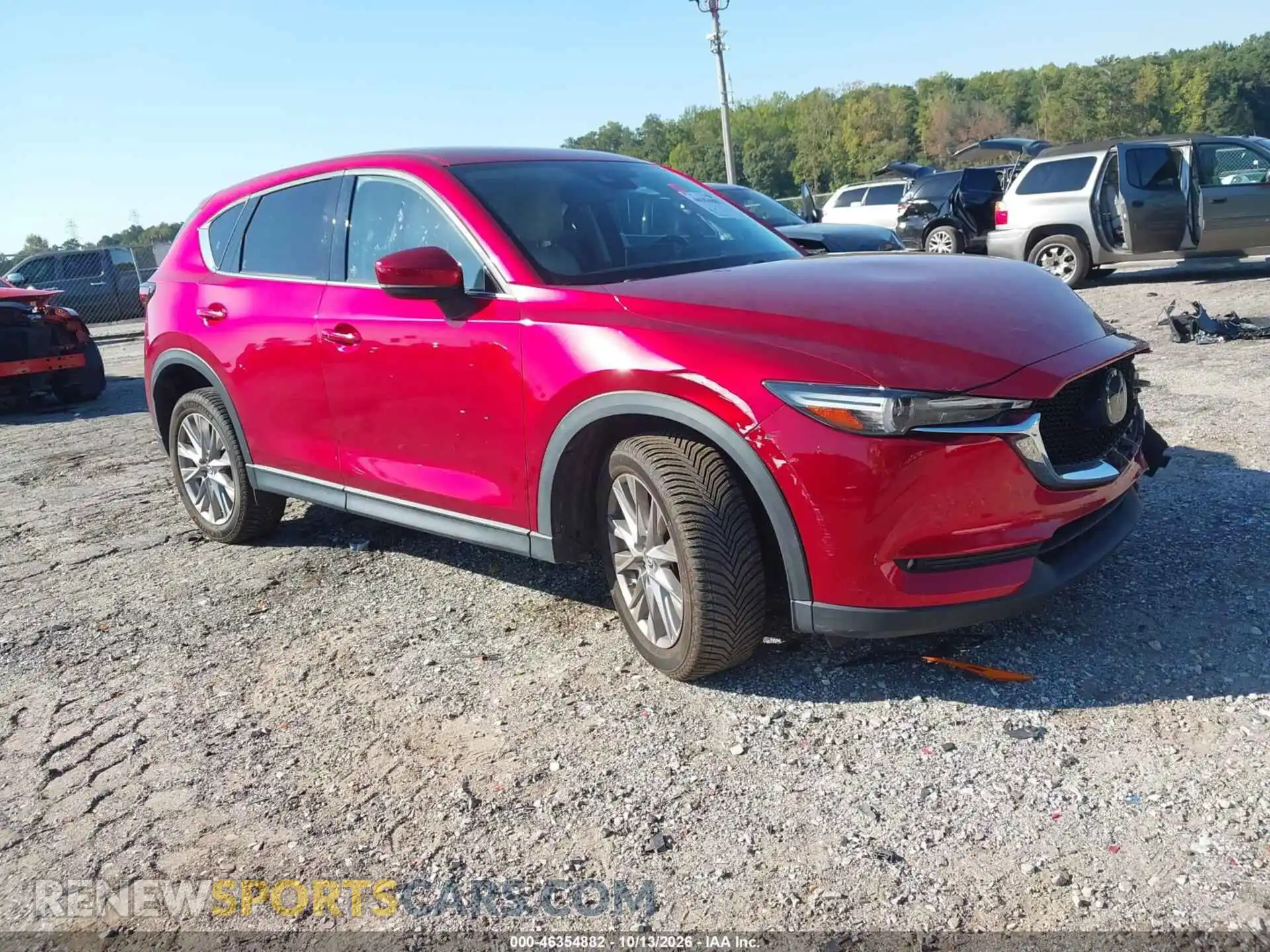 1 fotografías del automóvil dañado JM3KFADM3M0412582 MAZDA CX-5 2021