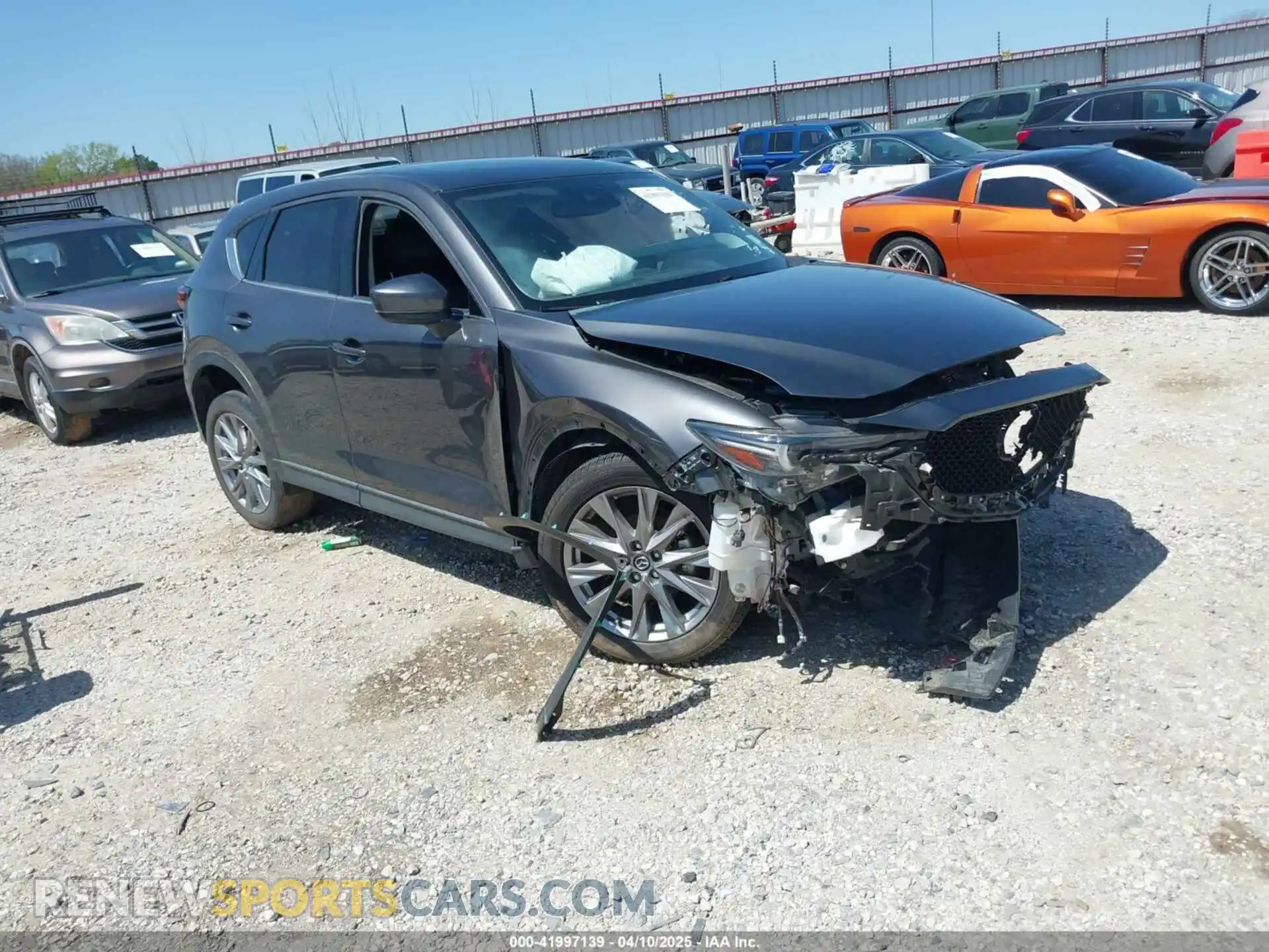 1 Photograph of a damaged car JM3KFADM4M0473116 MAZDA CX-5 2021