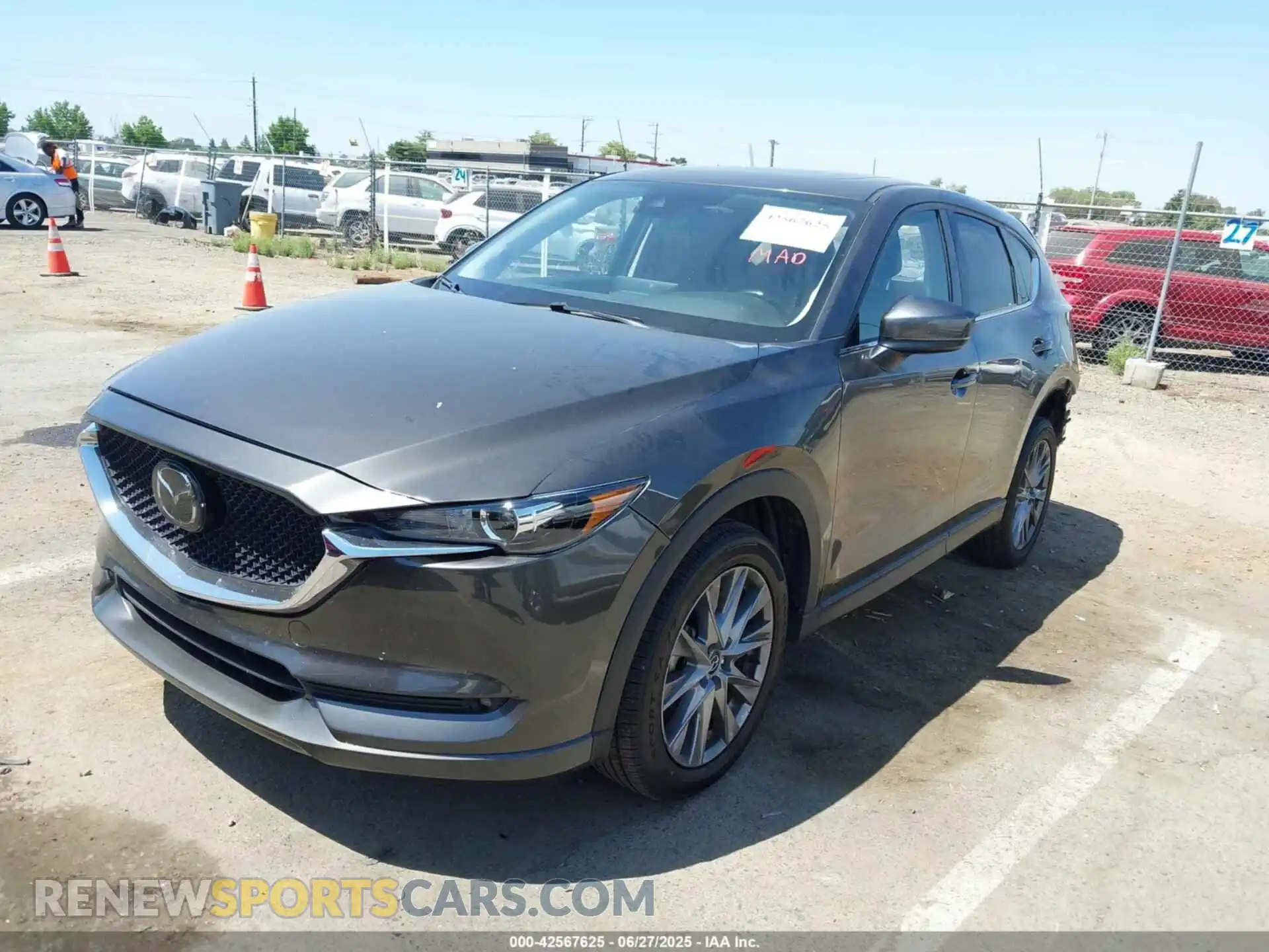 2 Photograph of a damaged car JM3KFADM6M1329237 MAZDA CX-5 2021
