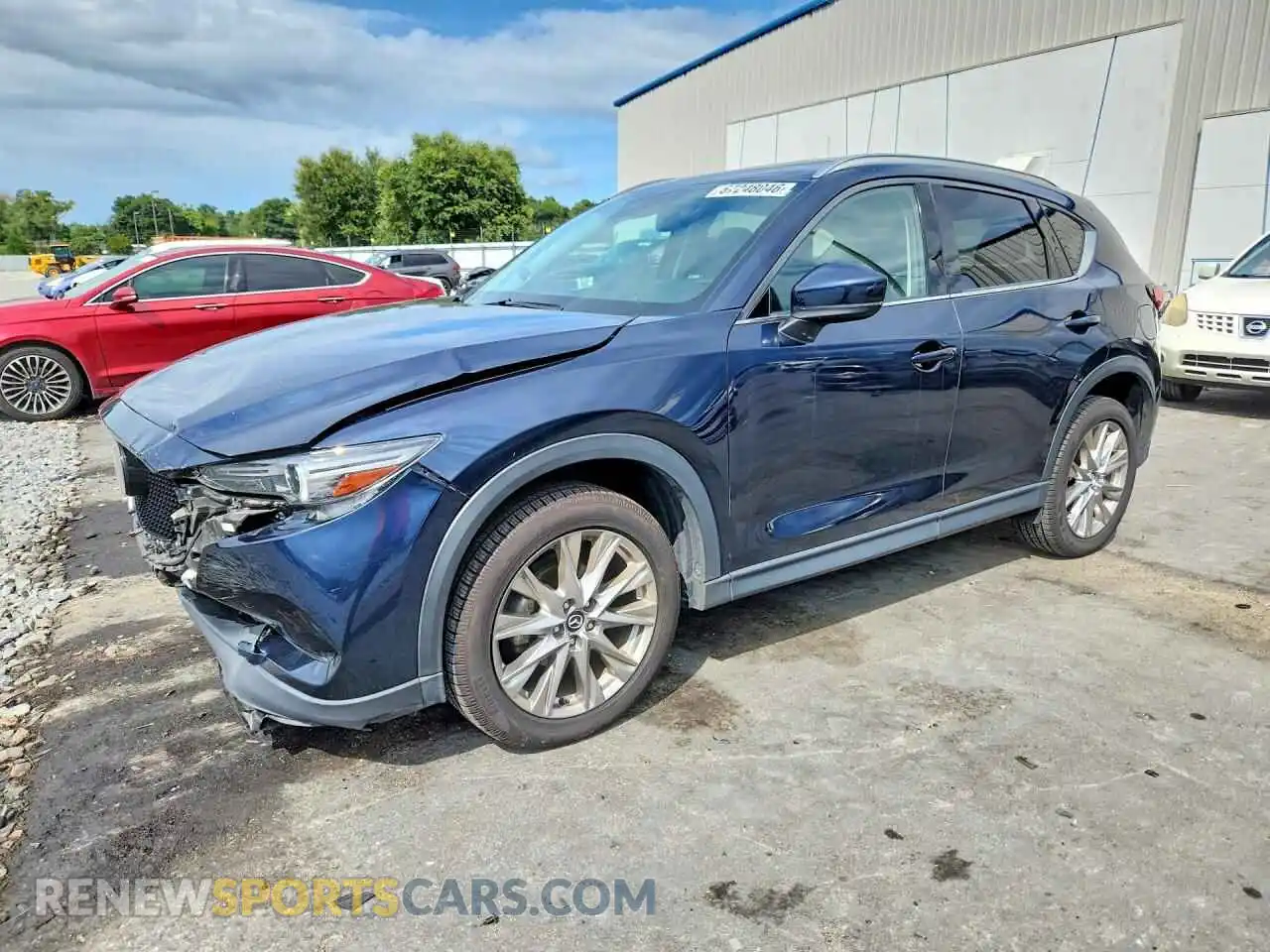 1 fotografías del automóvil dañado JM3KFADM6M1376025 MAZDA CX-5 2021