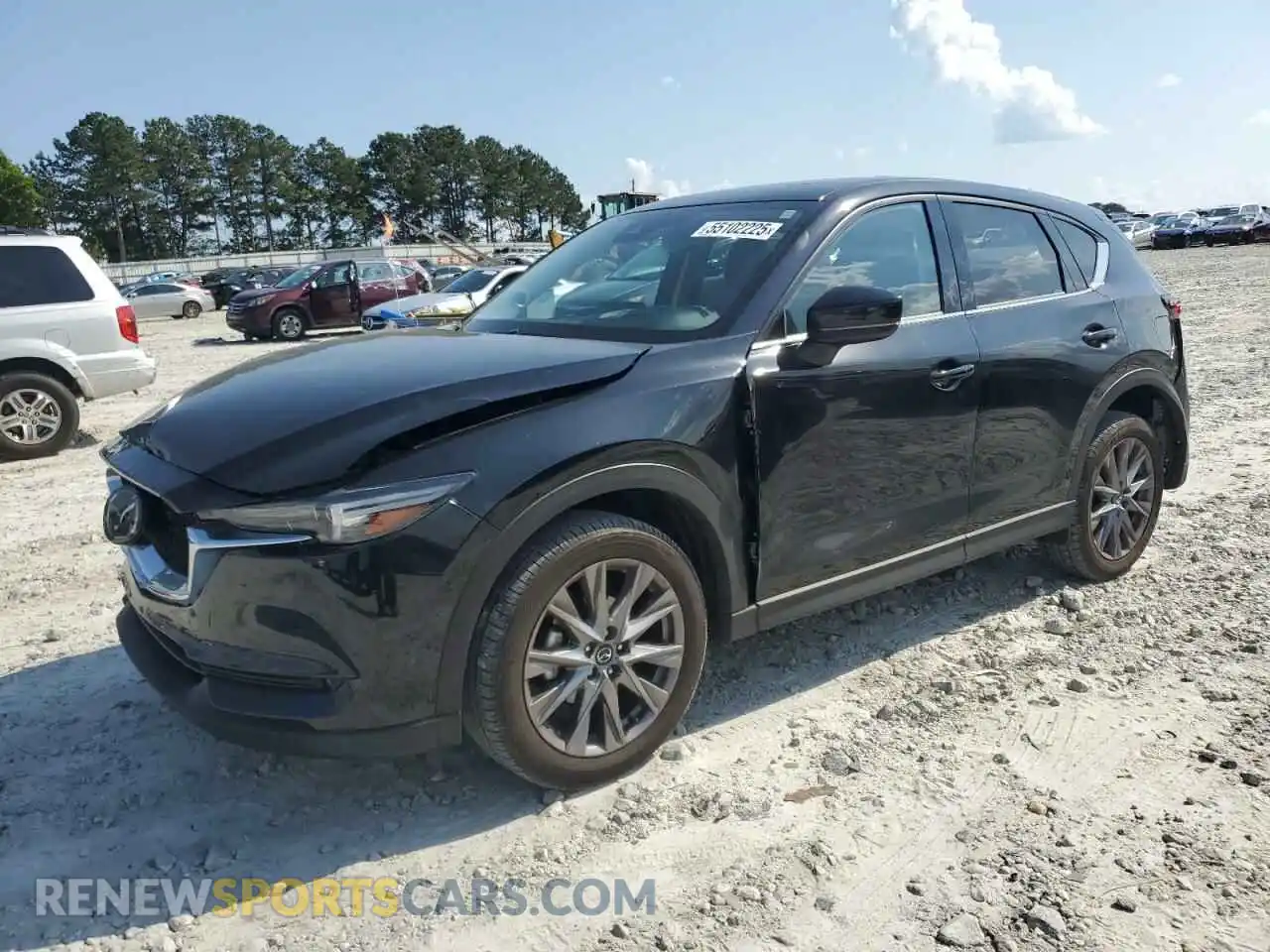 1 Photograph of a damaged car JM3KFADM7M0479587 MAZDA CX-5 2021