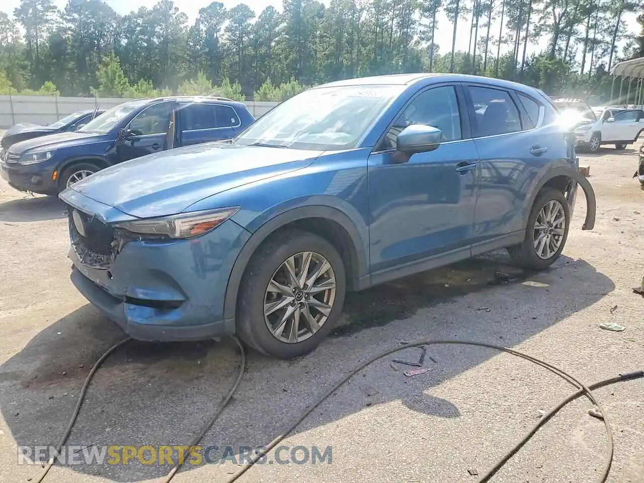 1 Photograph of a damaged car JM3KFADM7M1353515 MAZDA CX-5 2021