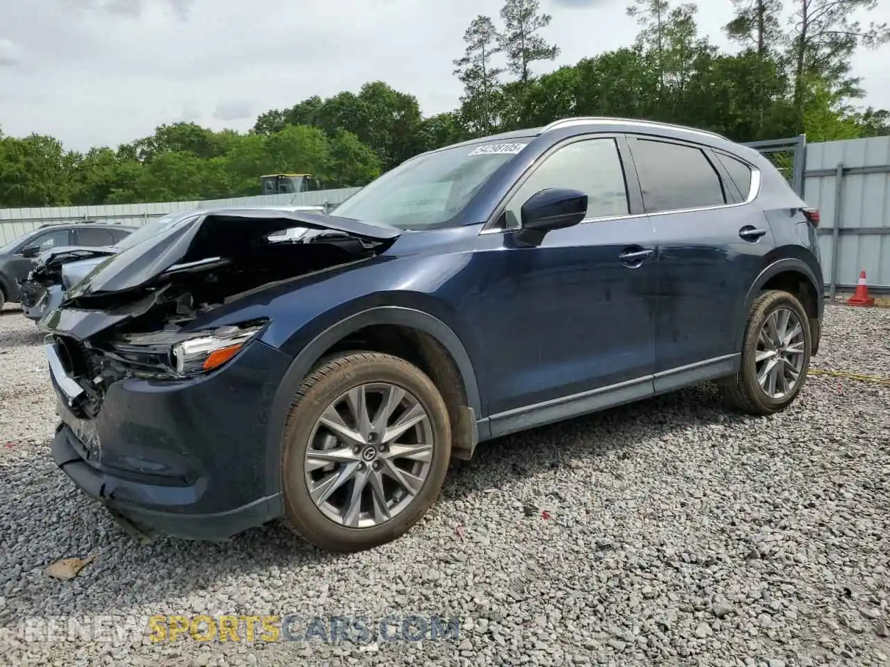 1 Photograph of a damaged car JM3KFADM8M0303938 MAZDA CX-5 2021