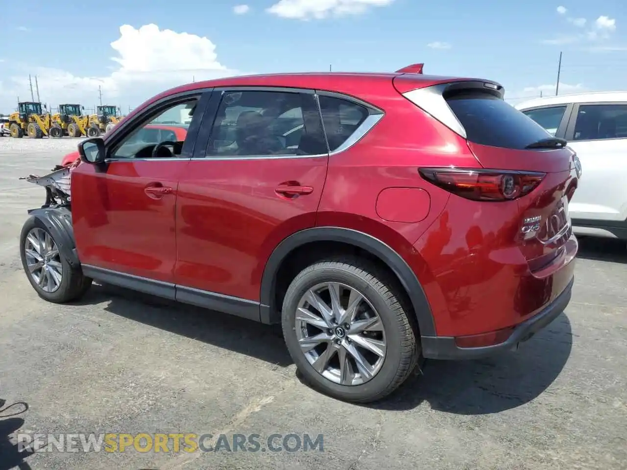 2 Photograph of a damaged car JM3KFADMXM0418329 MAZDA CX-5 2021