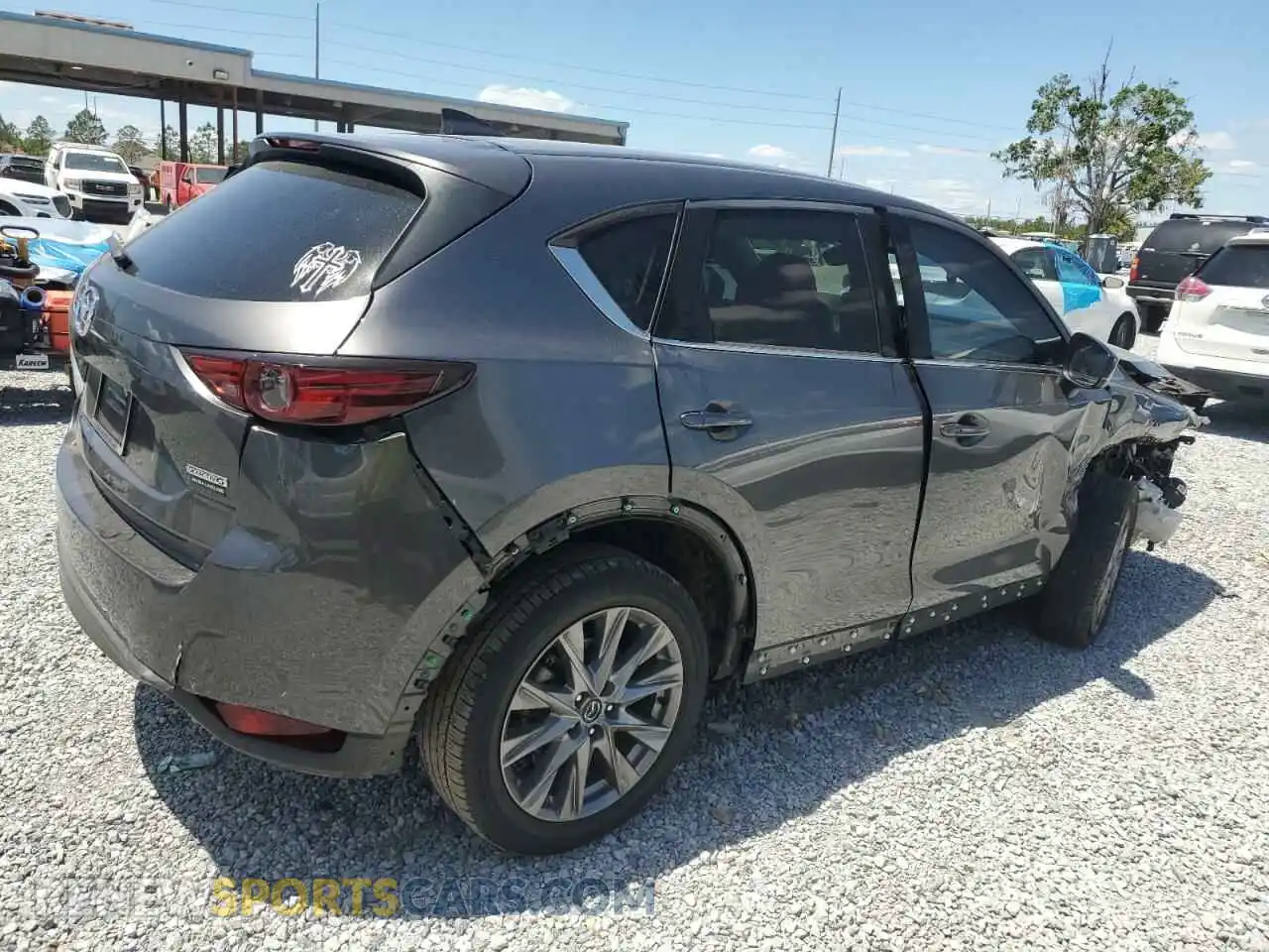 3 Photograph of a damaged car JM3KFADMXM1300565 MAZDA CX-5 2021