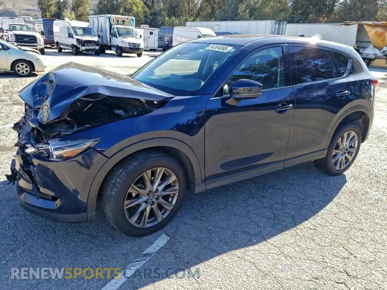 1 fotografías del automóvil dañado JM3KFADMXM1324932 MAZDA CX-5 2021