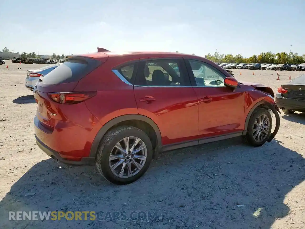 3 Фотография поврежденного автомобиля JM3KFADMXM1327409 MAZDA CX-5 2021