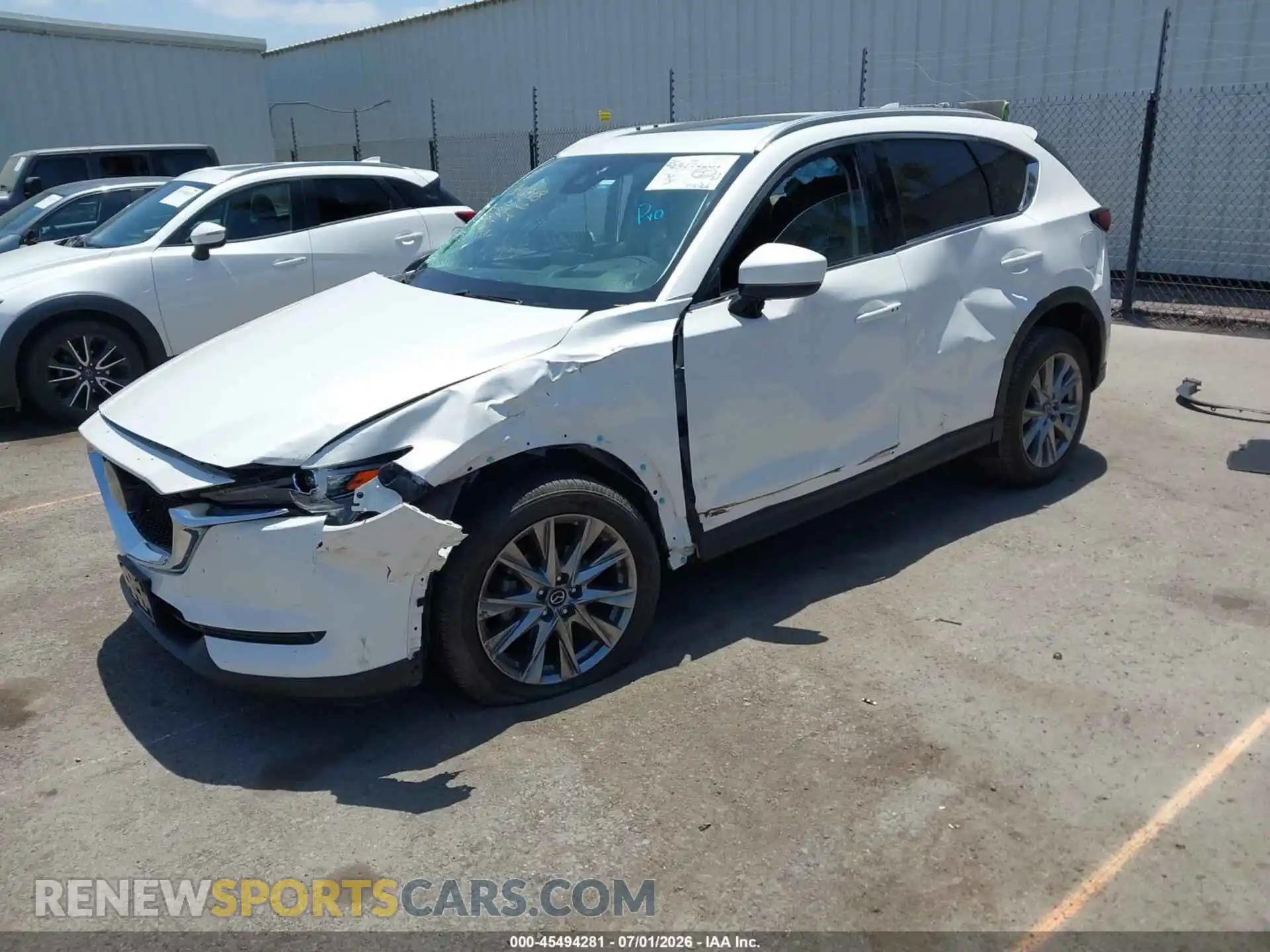 2 Фотография поврежденного автомобиля JM3KFADMXM1367568 MAZDA CX-5 2021