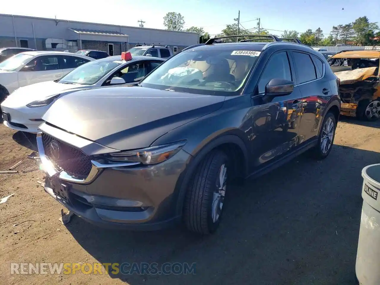 1 fotografías del automóvil dañado JM3KFBAY0M0393678 MAZDA CX-5 2021