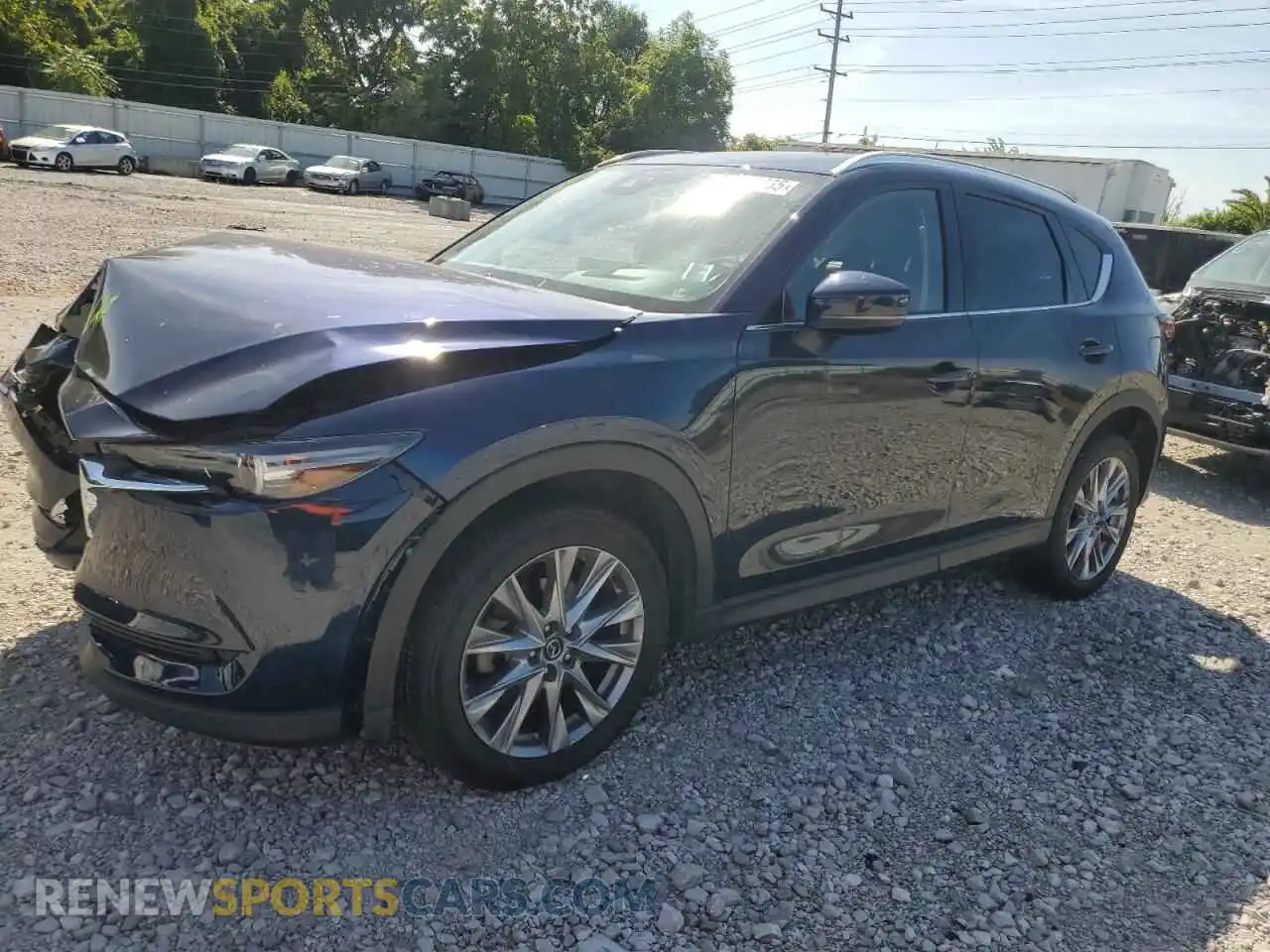 1 Photograph of a damaged car JM3KFBAY0M0421298 MAZDA CX-5 2021