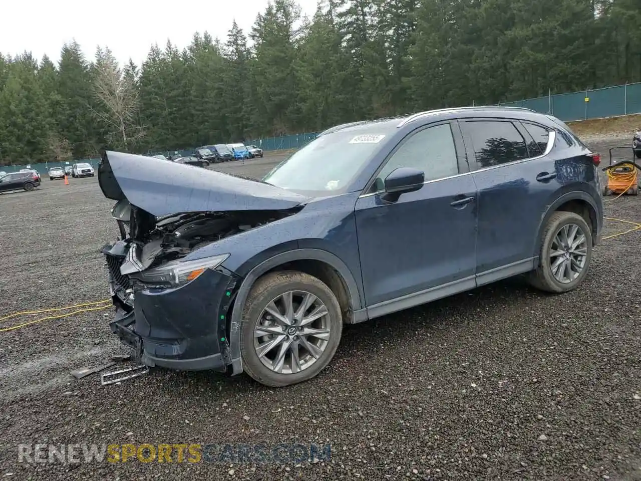 1 Photograph of a damaged car JM3KFBAY3M0327707 MAZDA CX-5 2021