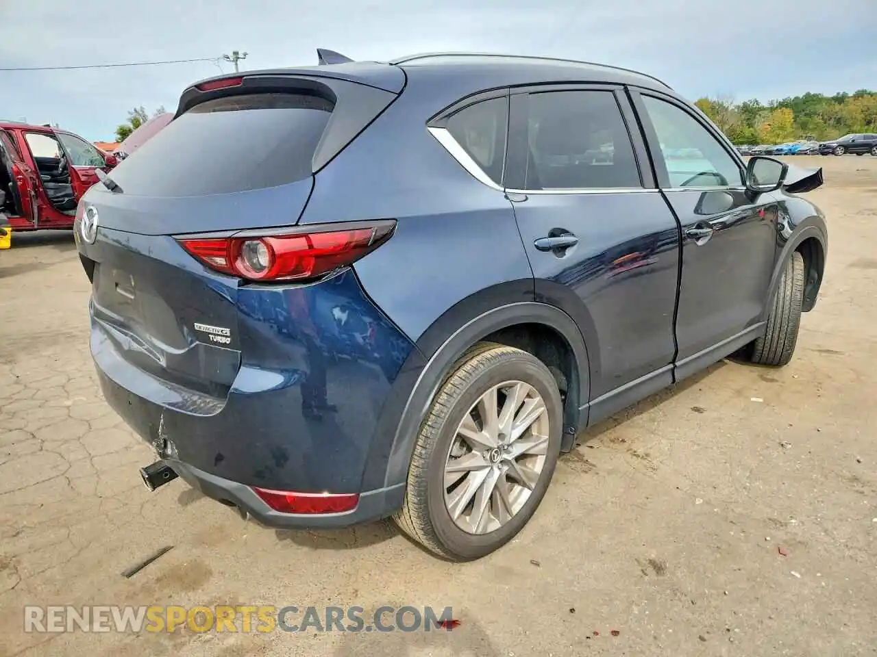 3 fotografías del automóvil dañado JM3KFBAY3M0381962 MAZDA CX-5 2021
