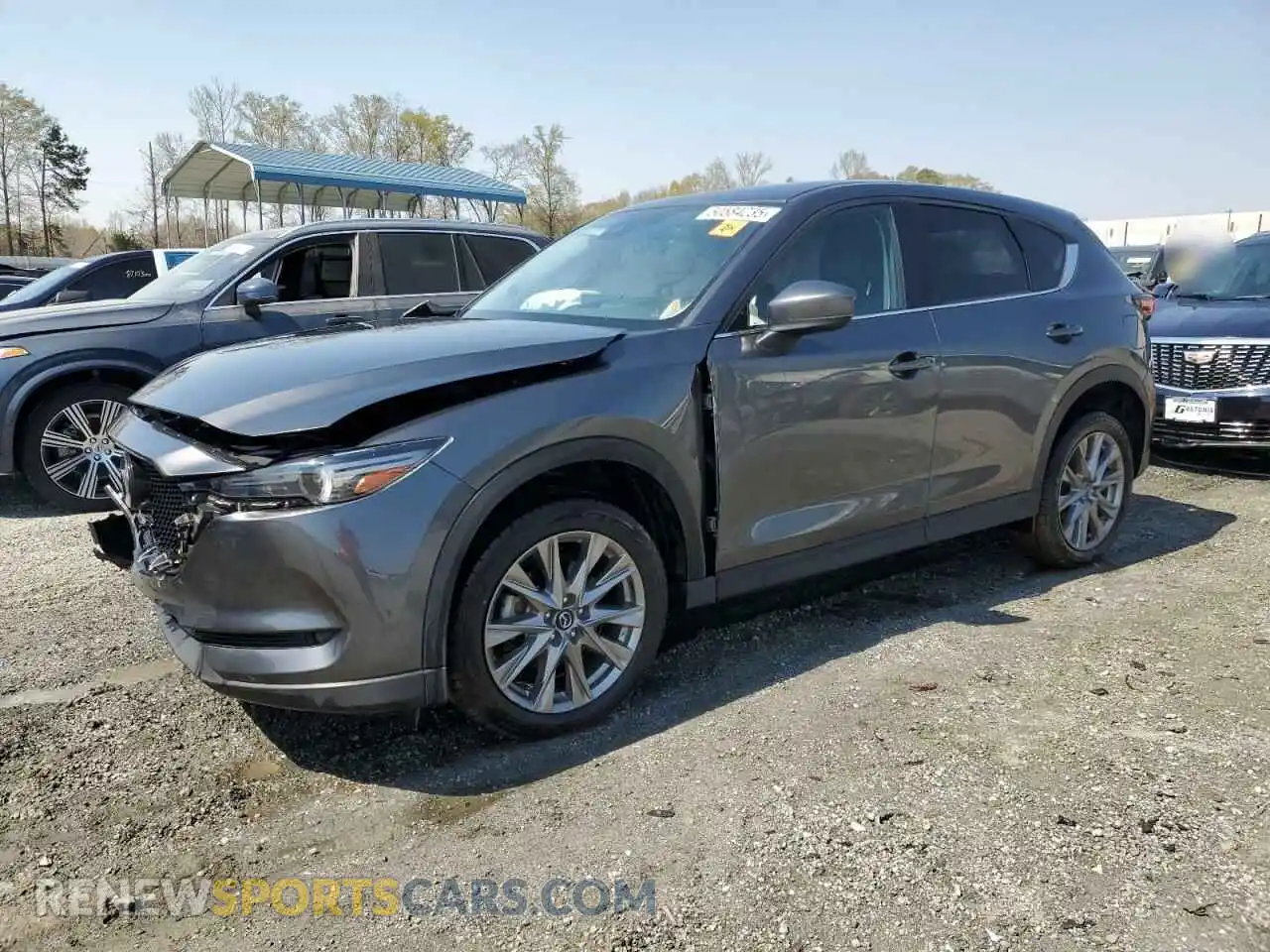 1 Photograph of a damaged car JM3KFBAY4M0430862 MAZDA CX-5 2021