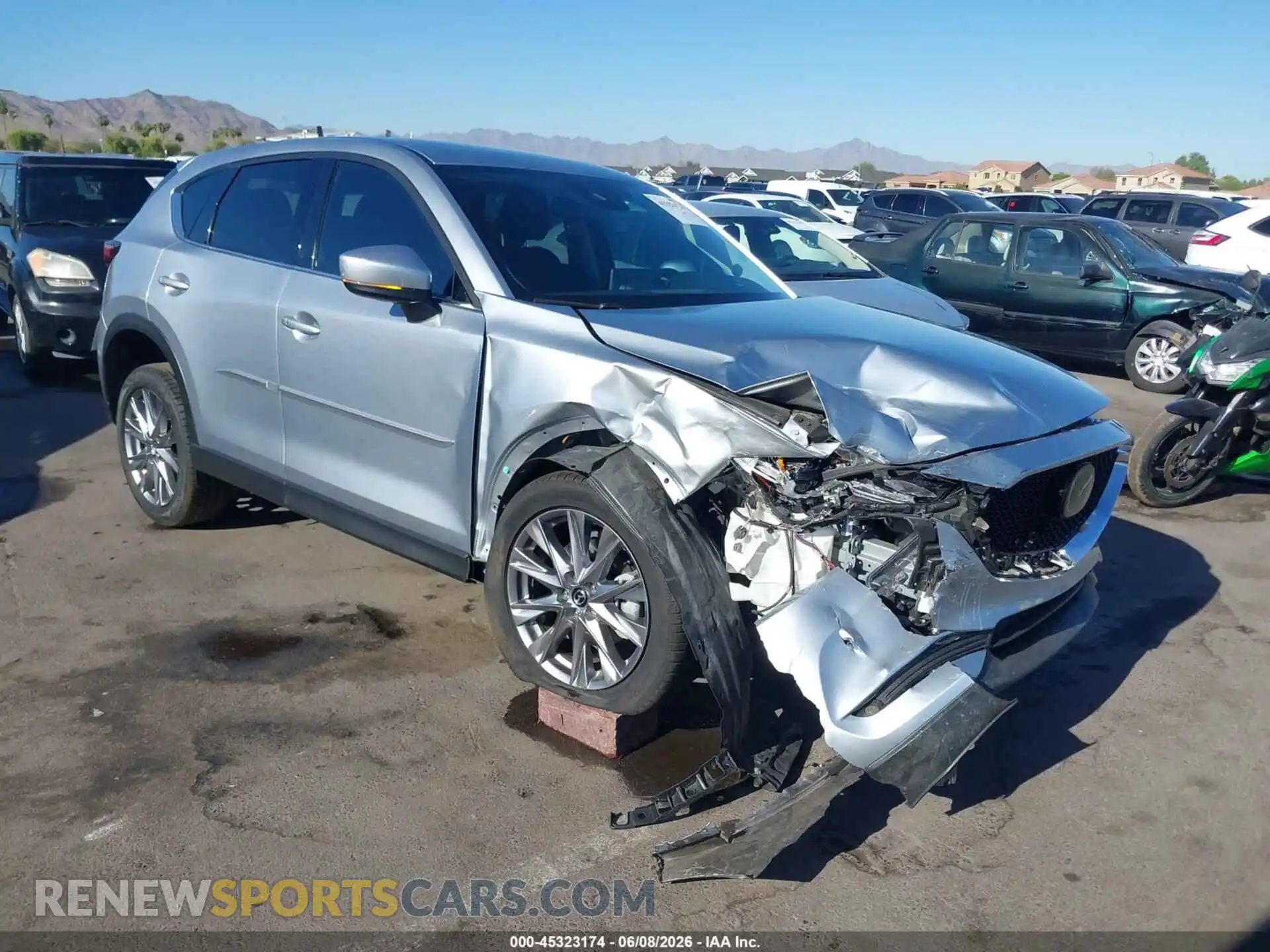 1 Photograph of a damaged car JM3KFBAY5M0381770 MAZDA CX-5 2021