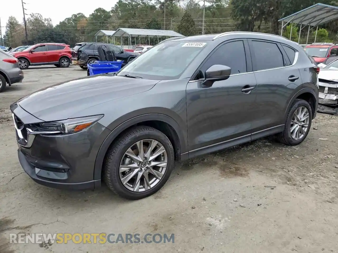 1 Photograph of a damaged car JM3KFBAY5M0383129 MAZDA CX-5 2021