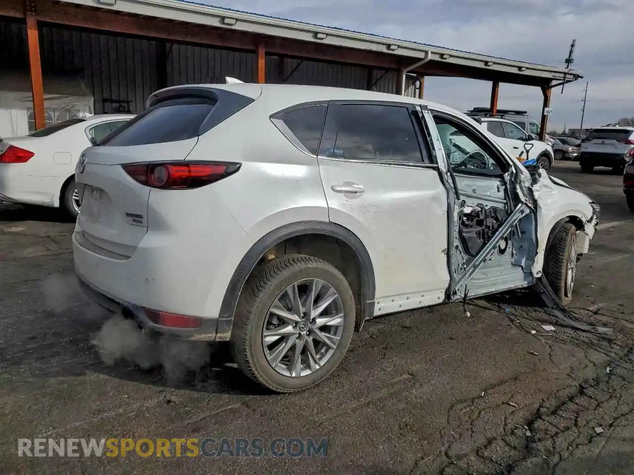 3 Photograph of a damaged car JM3KFBAY5M0414041 MAZDA CX-5 2021