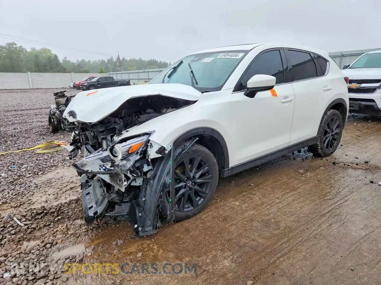 1 Photograph of a damaged car JM3KFBAY5M0459514 MAZDA CX-5 2021