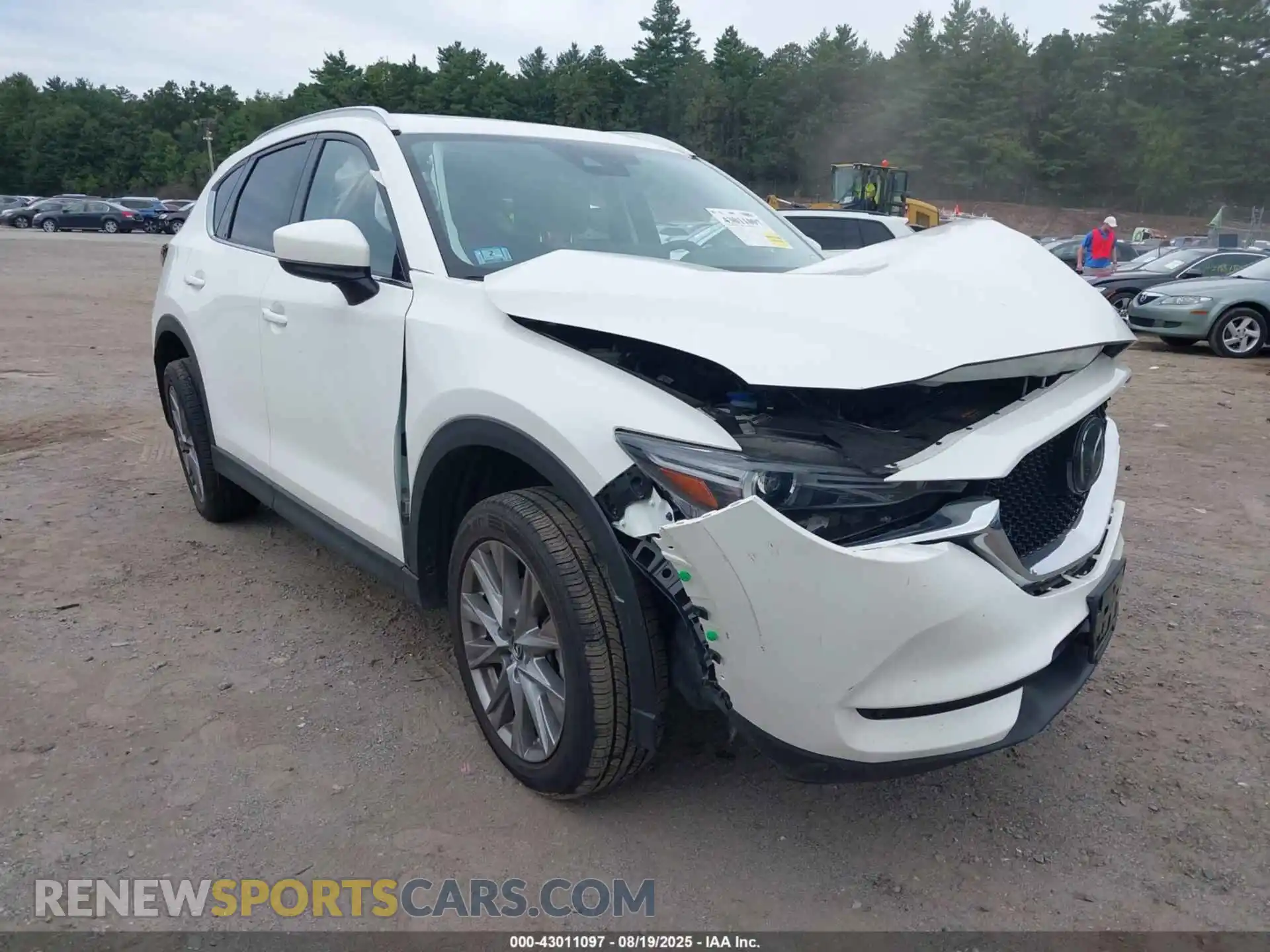 1 Photograph of a damaged car JM3KFBAY6M0414498 MAZDA CX-5 2021