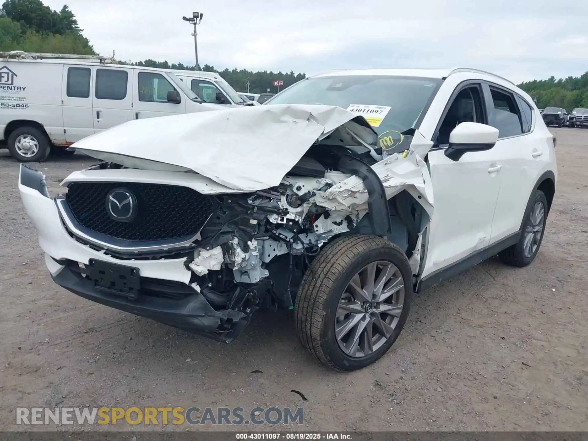 2 Photograph of a damaged car JM3KFBAY6M0414498 MAZDA CX-5 2021