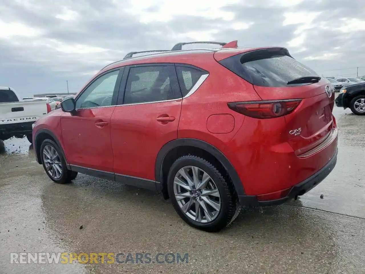 2 fotografías del automóvil dañado JM3KFBAY7M0326365 MAZDA CX-5 2021
