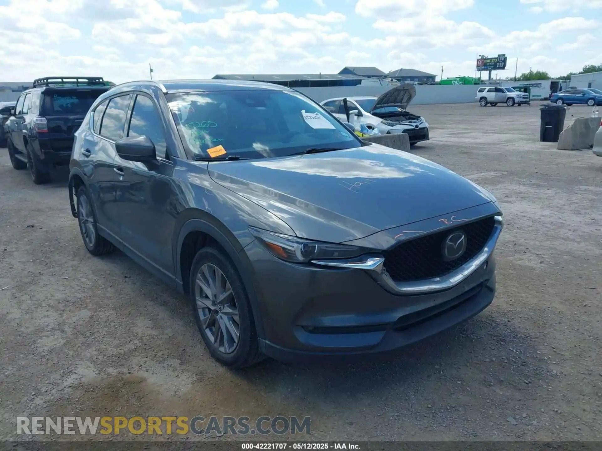 1 Photograph of a damaged car JM3KFBAY7M0415921 MAZDA CX-5 2021