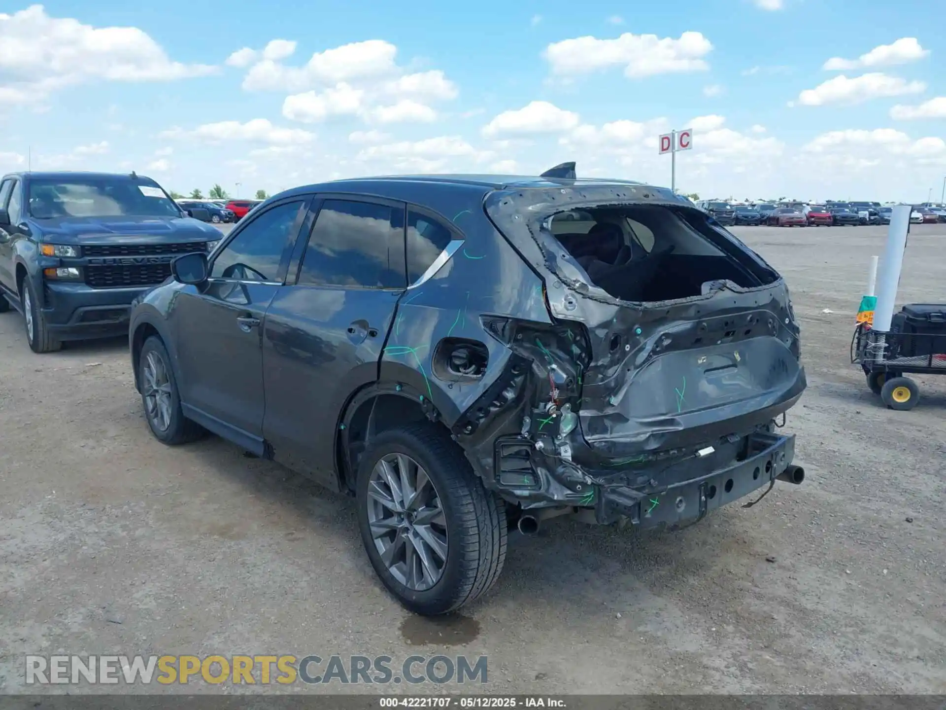 3 Photograph of a damaged car JM3KFBAY7M0415921 MAZDA CX-5 2021