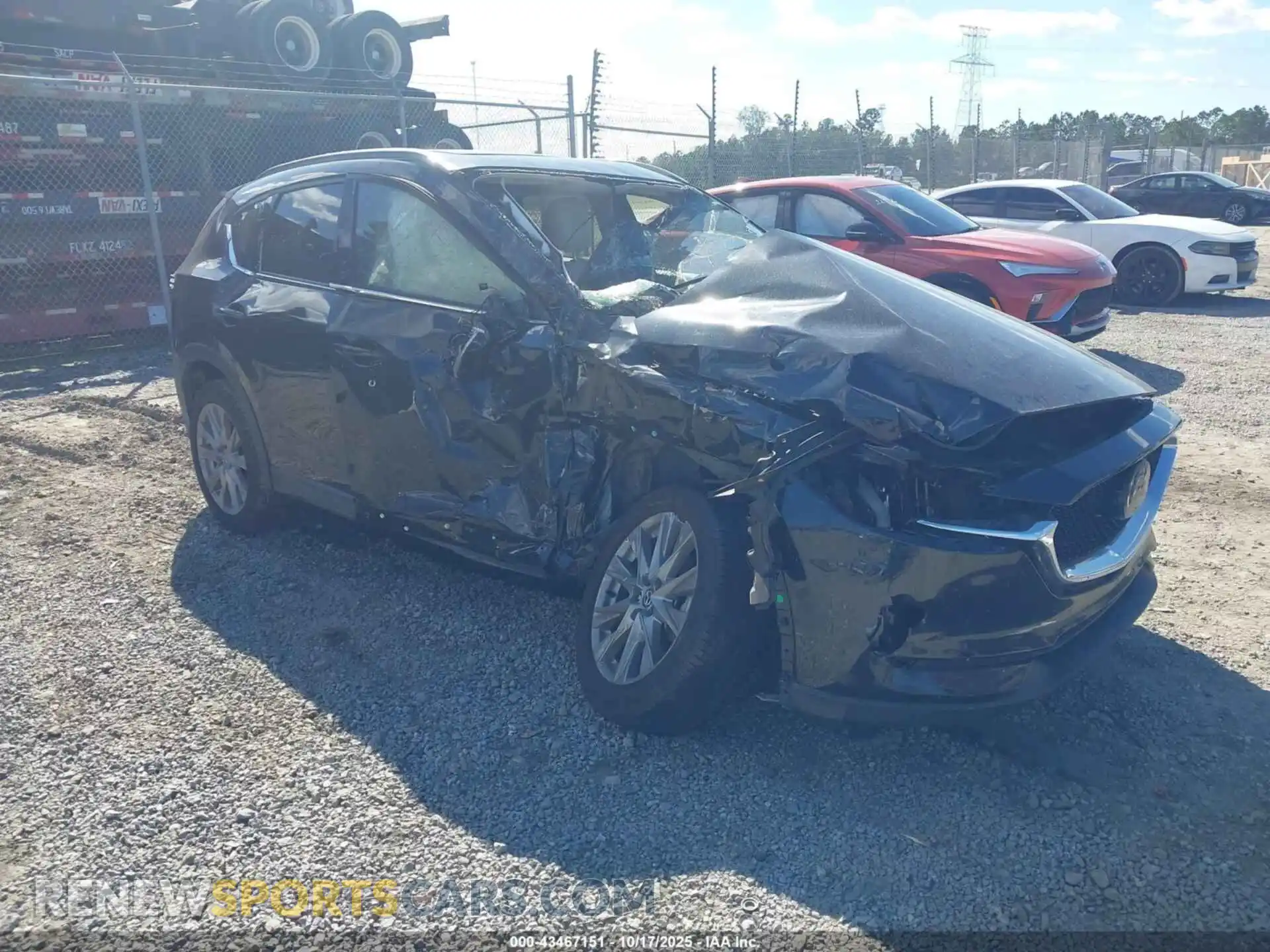 1 Photograph of a damaged car JM3KFBAY7M0429995 MAZDA CX-5 2021