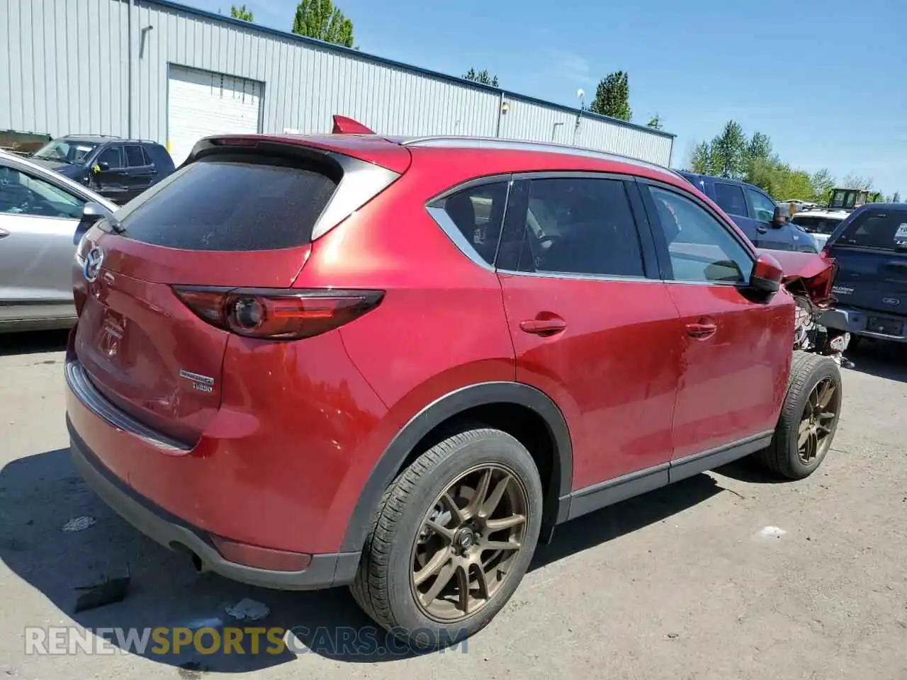 3 Photograph of a damaged car JM3KFBAY7M0434422 MAZDA CX-5 2021