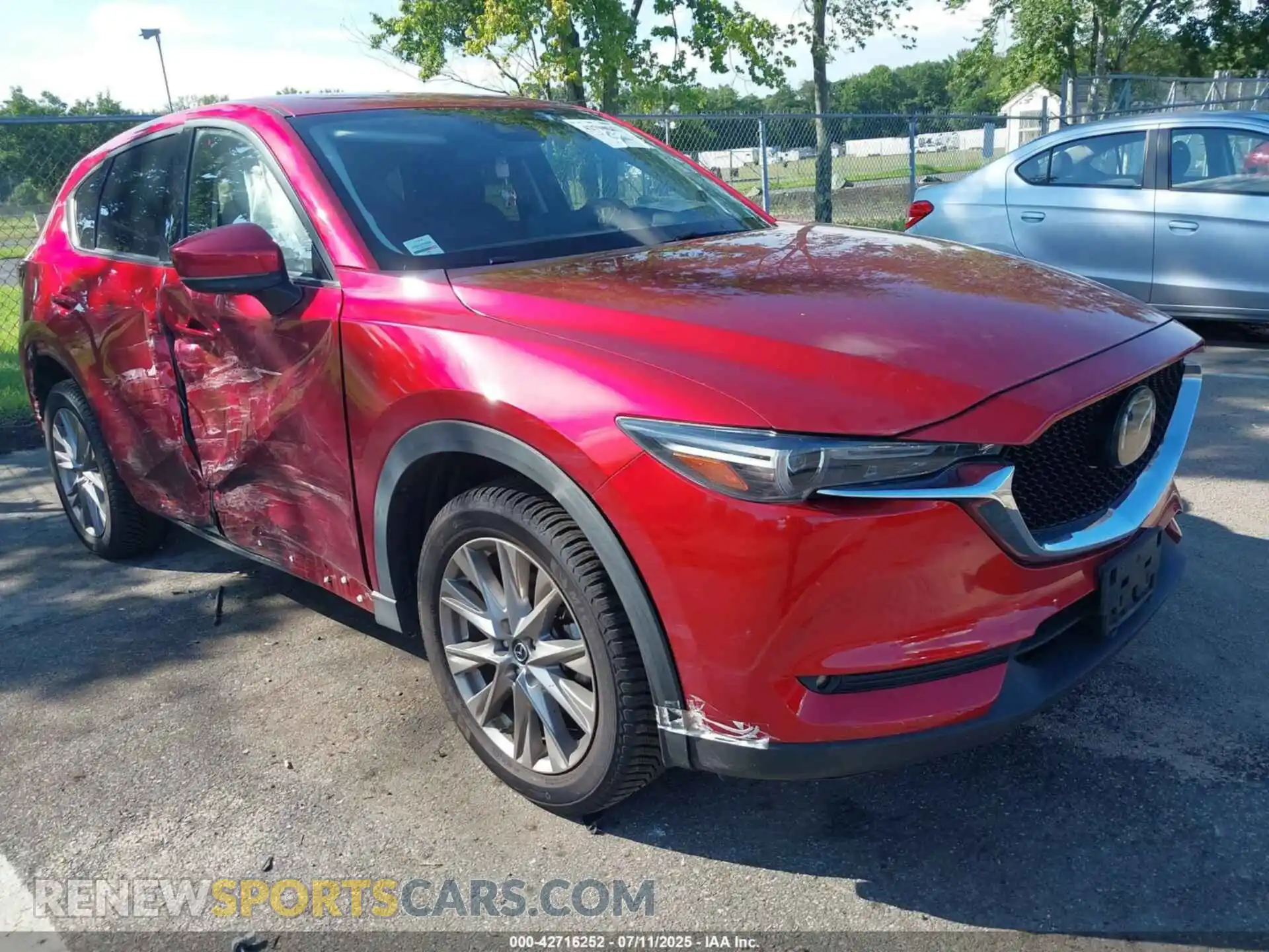 1 Photograph of a damaged car JM3KFBAY8M0436566 MAZDA CX-5 2021