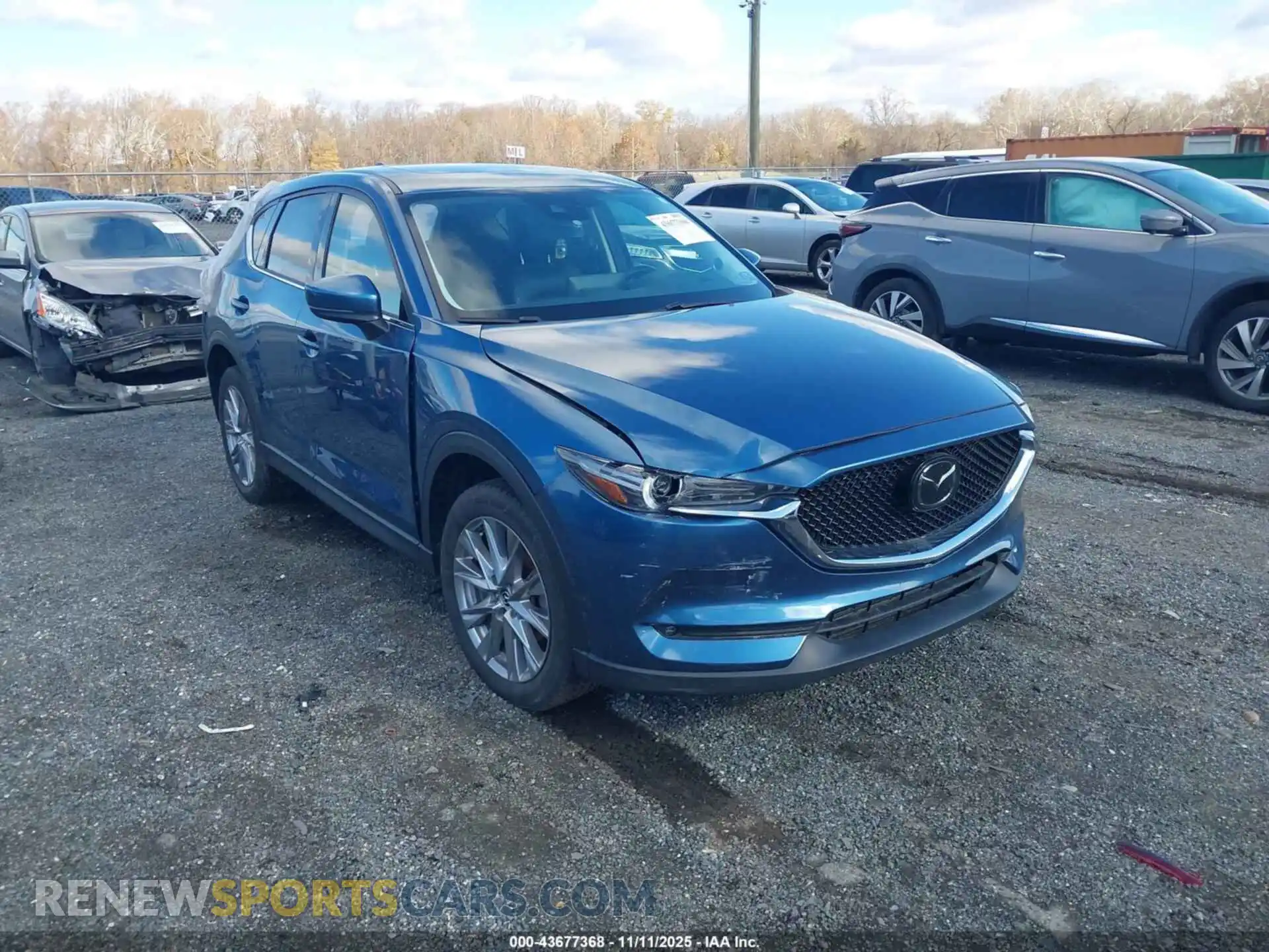 1 Photograph of a damaged car JM3KFBAY9M0323693 MAZDA CX-5 2021