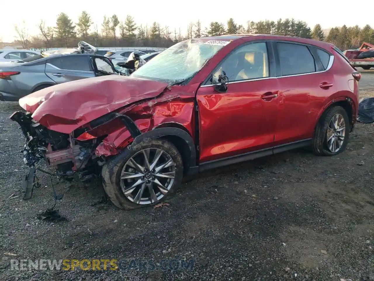 1 Photograph of a damaged car JM3KFBAY9M0429108 MAZDA CX-5 2021