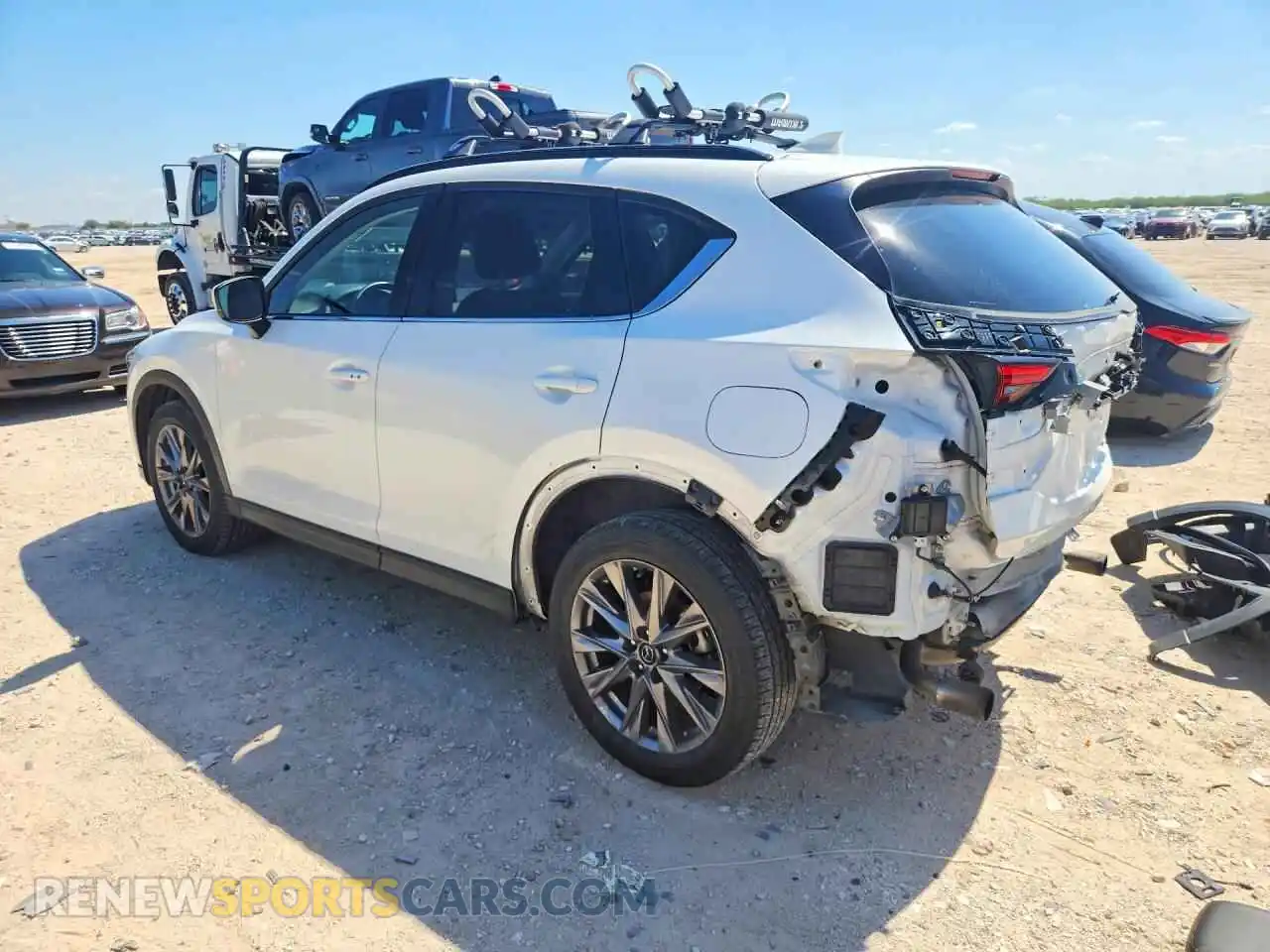 2 Photograph of a damaged car JM3KFBAY9M0458642 MAZDA CX-5 2021