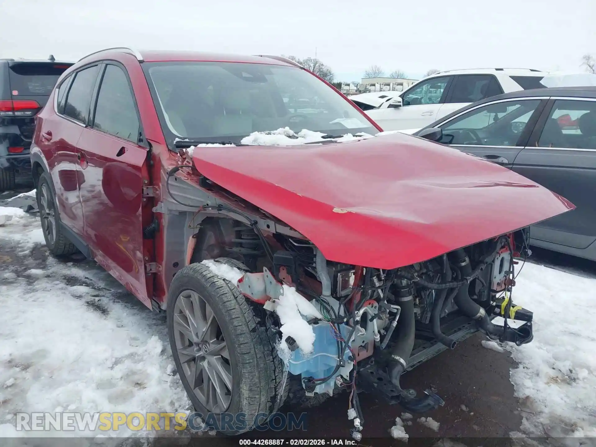 1 Photograph of a damaged car JM3KFBAYXM0440098 MAZDA CX-5 2021