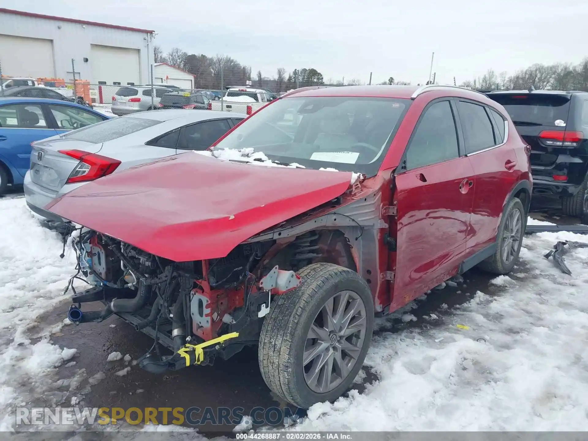 2 Photograph of a damaged car JM3KFBAYXM0440098 MAZDA CX-5 2021