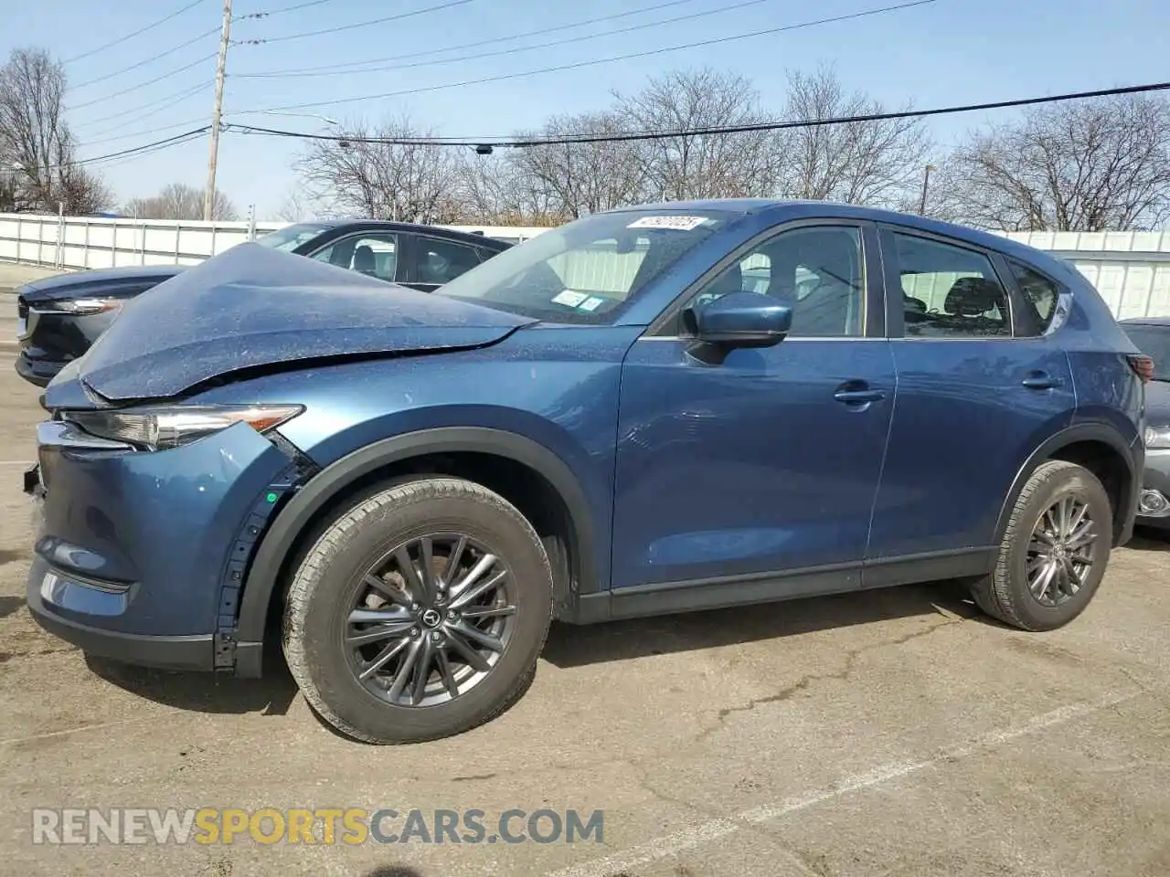 1 Photograph of a damaged car JM3KFBBM0M0355010 MAZDA CX-5 2021