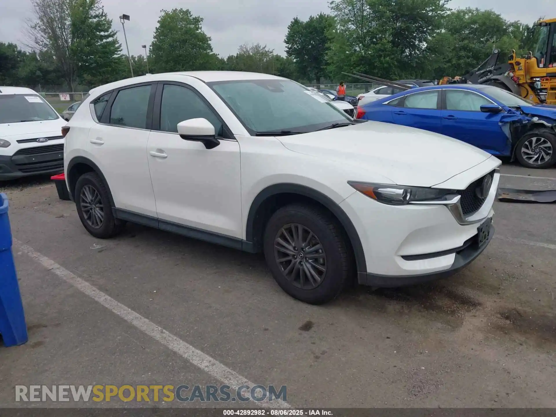 1 Photograph of a damaged car JM3KFBBM1M0332576 MAZDA CX-5 2021