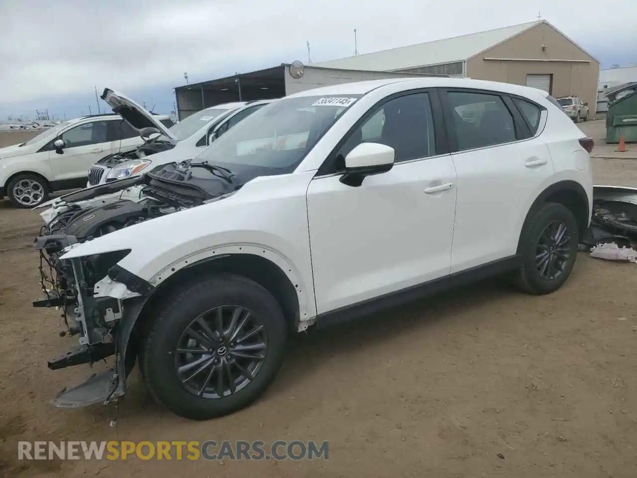 1 Photograph of a damaged car JM3KFBBM1M0381714 MAZDA CX-5 2021