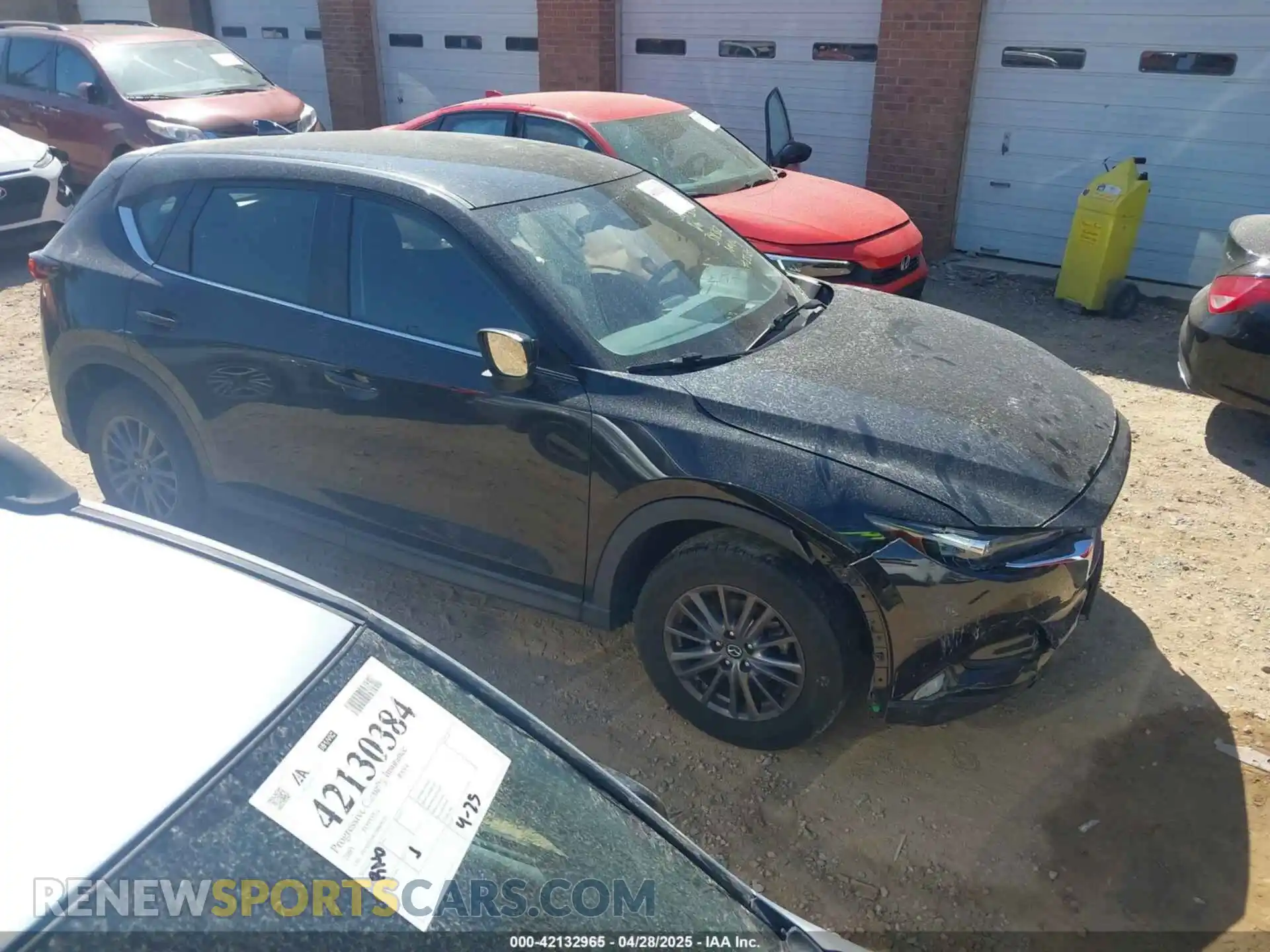 1 Photograph of a damaged car JM3KFBBM1M0398352 MAZDA CX-5 2021