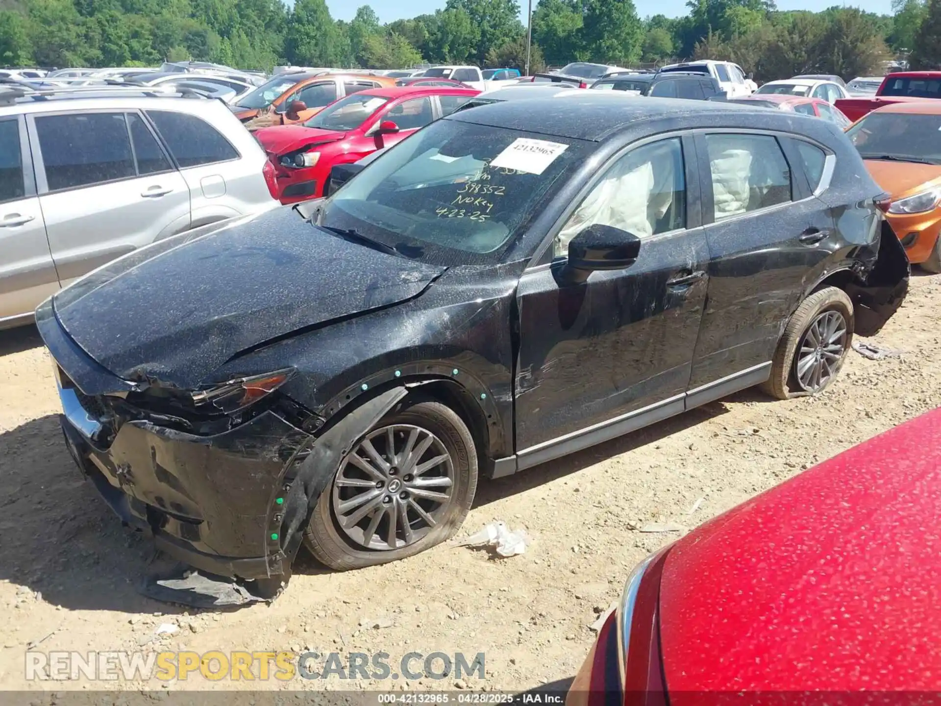 2 Photograph of a damaged car JM3KFBBM1M0398352 MAZDA CX-5 2021