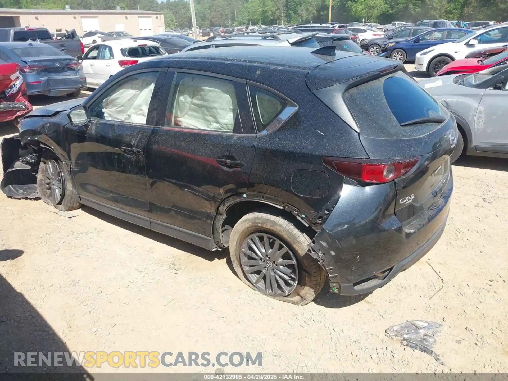 3 Photograph of a damaged car JM3KFBBM1M0398352 MAZDA CX-5 2021