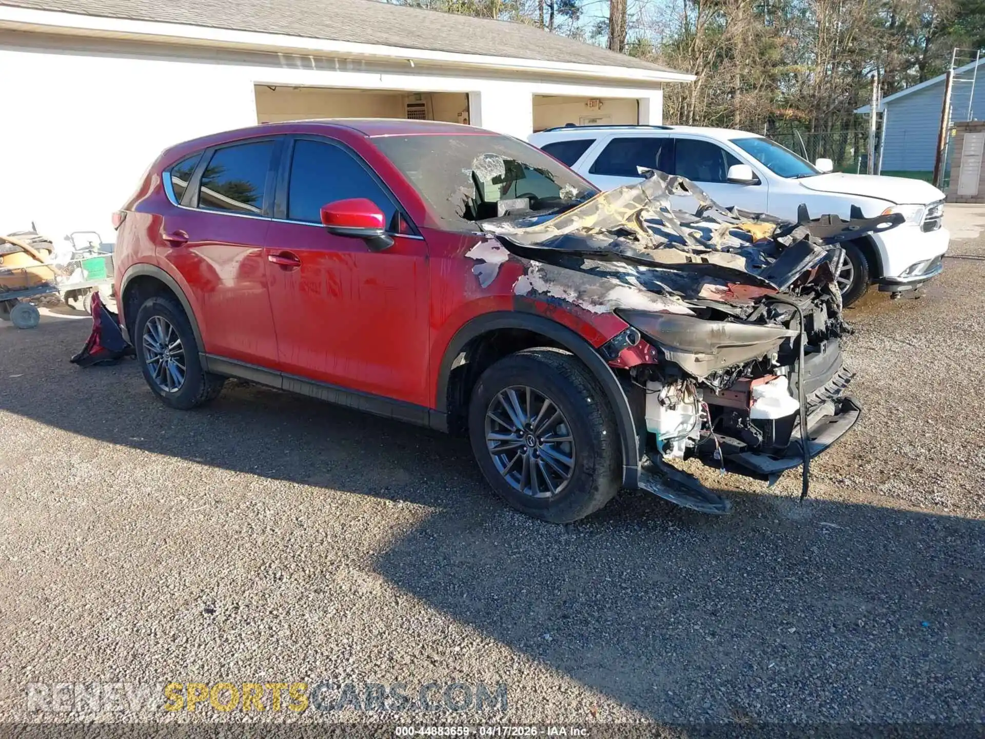 1 Photograph of a damaged car JM3KFBBM2M0321862 MAZDA CX-5 2021