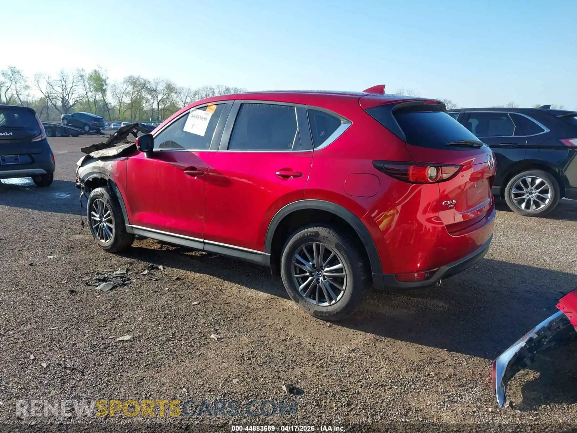 3 Photograph of a damaged car JM3KFBBM2M0321862 MAZDA CX-5 2021