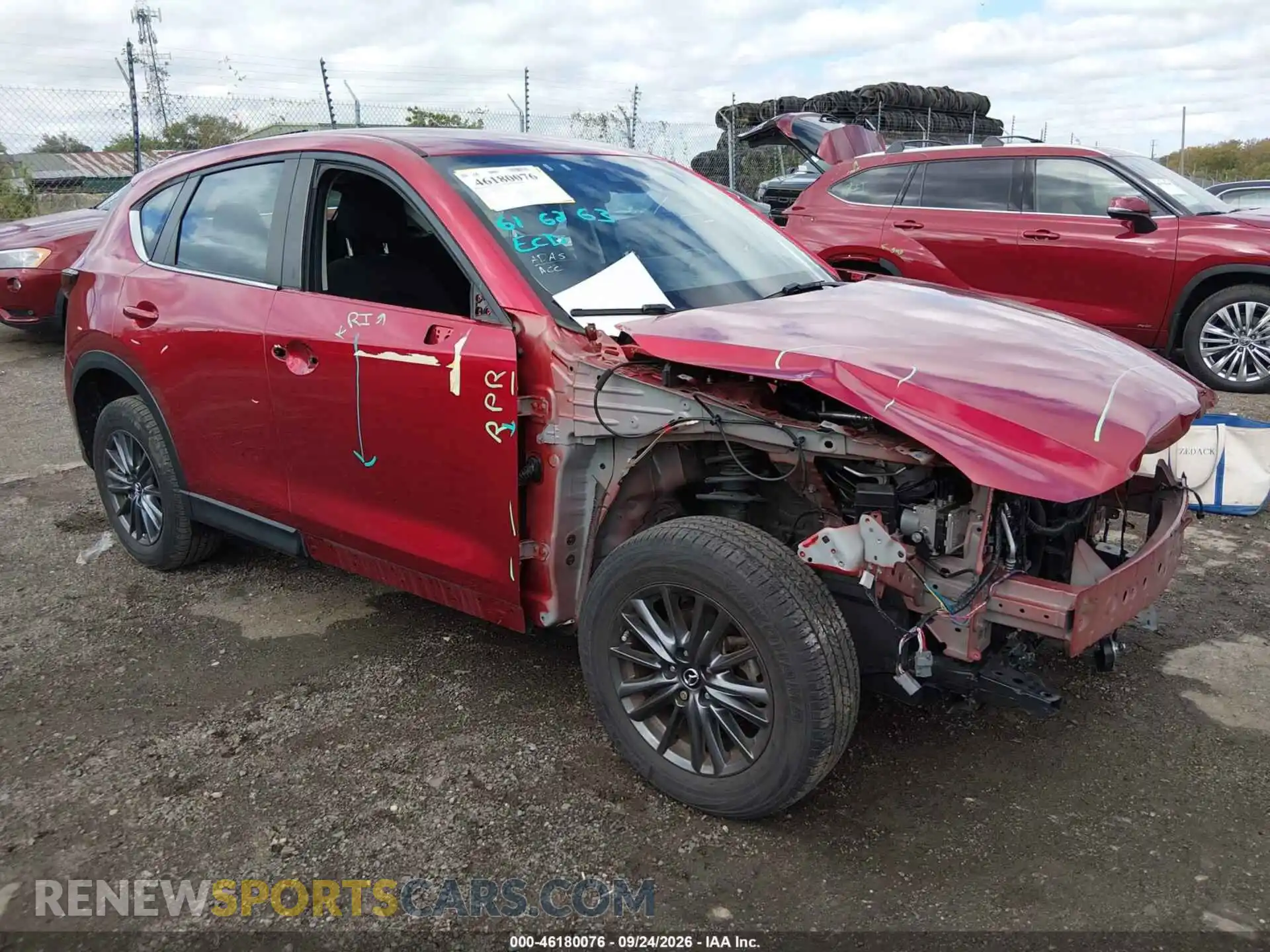 1 fotografías del automóvil dañado JM3KFBBM3M0403325 MAZDA CX-5 2021