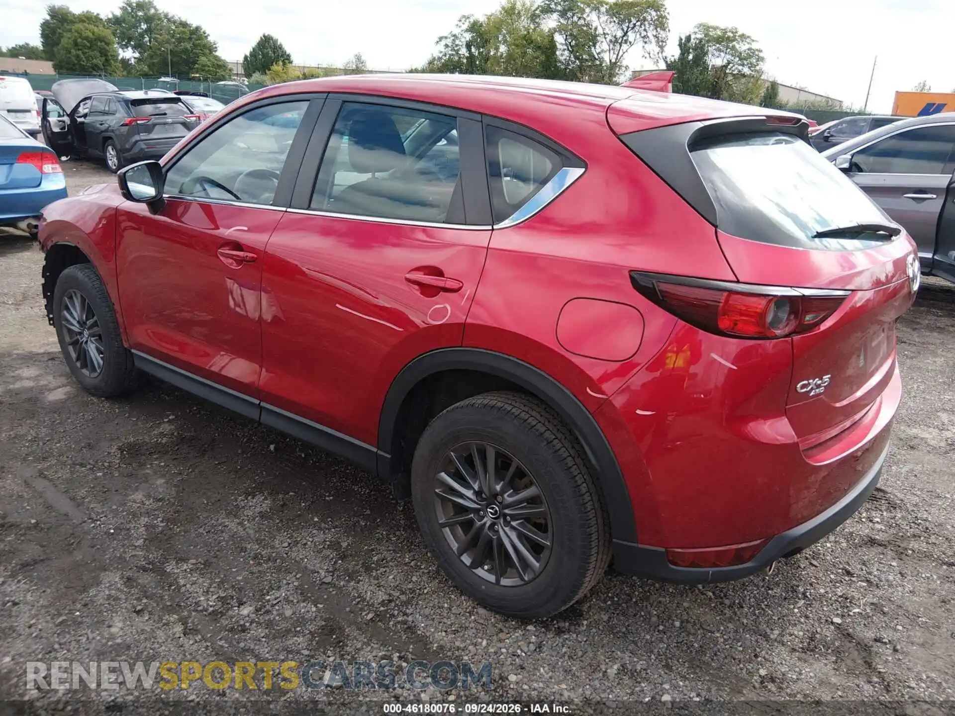 3 fotografías del automóvil dañado JM3KFBBM3M0403325 MAZDA CX-5 2021