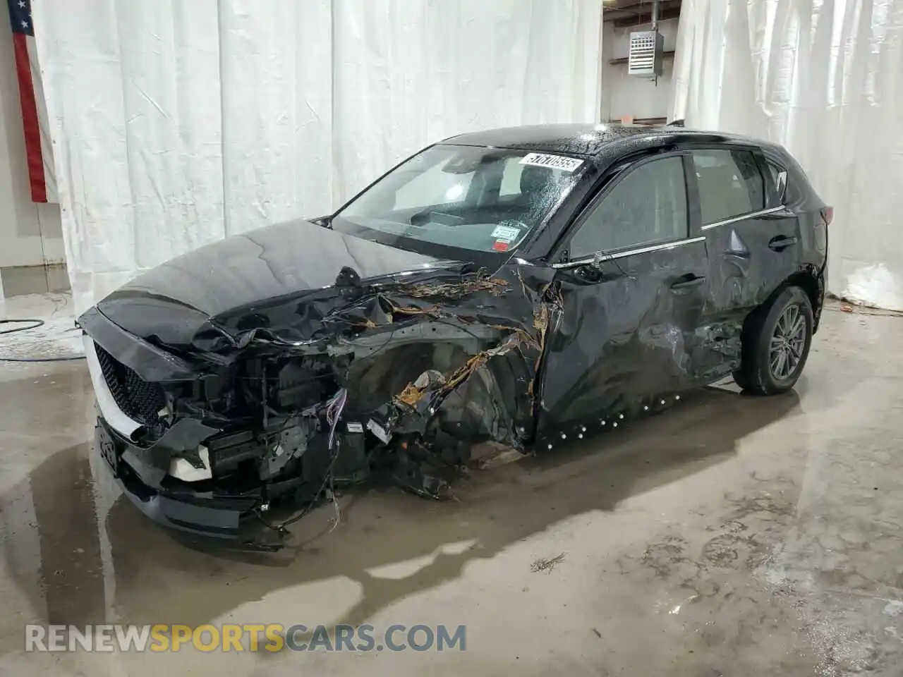 1 Photograph of a damaged car JM3KFBBM6M0332704 MAZDA CX-5 2021