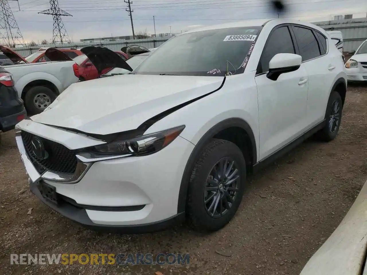 1 fotografías del automóvil dañado JM3KFBBM6M0398234 MAZDA CX-5 2021