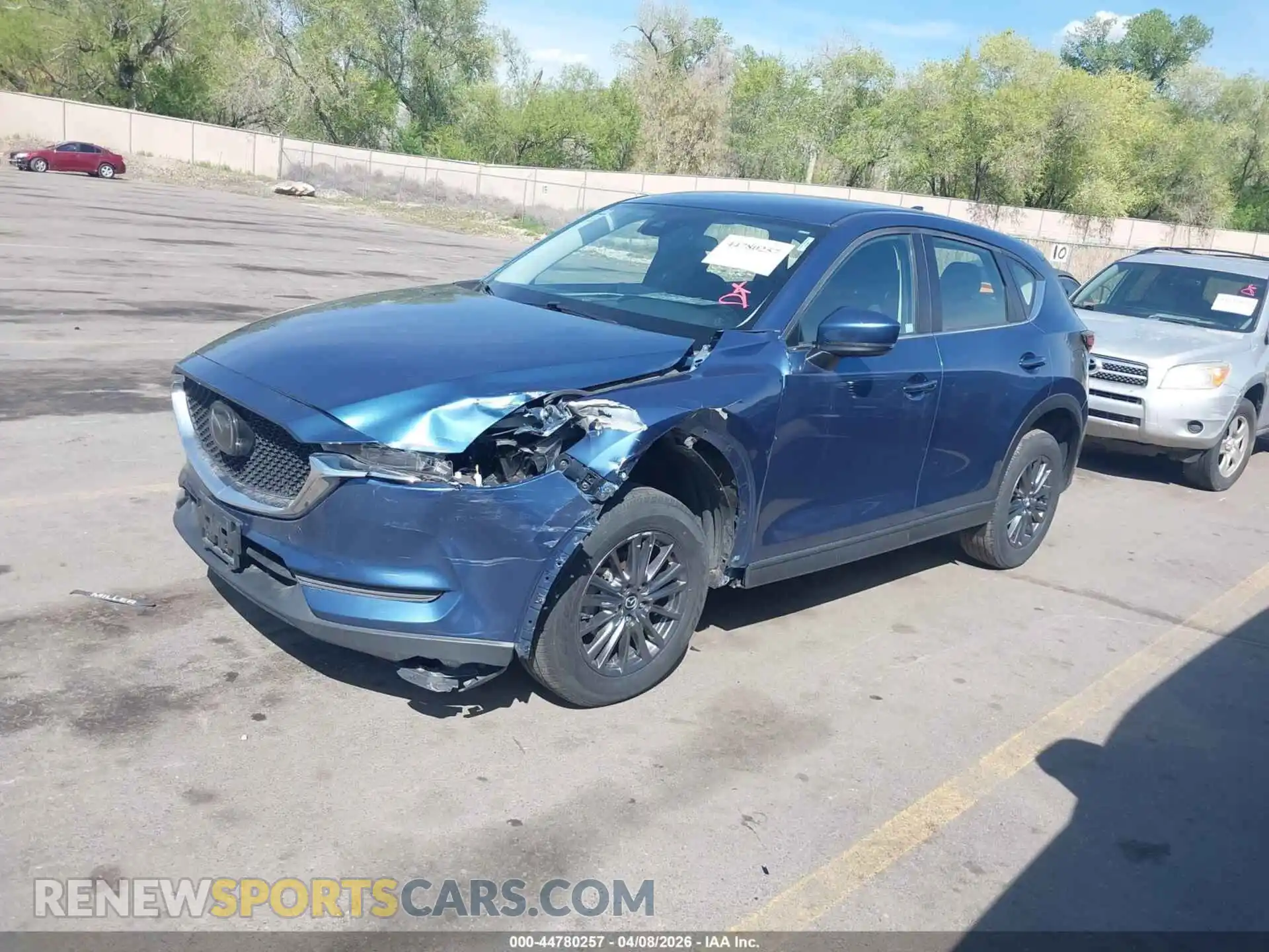2 Фотография поврежденного автомобиля JM3KFBBM8M0318402 MAZDA CX-5 2021