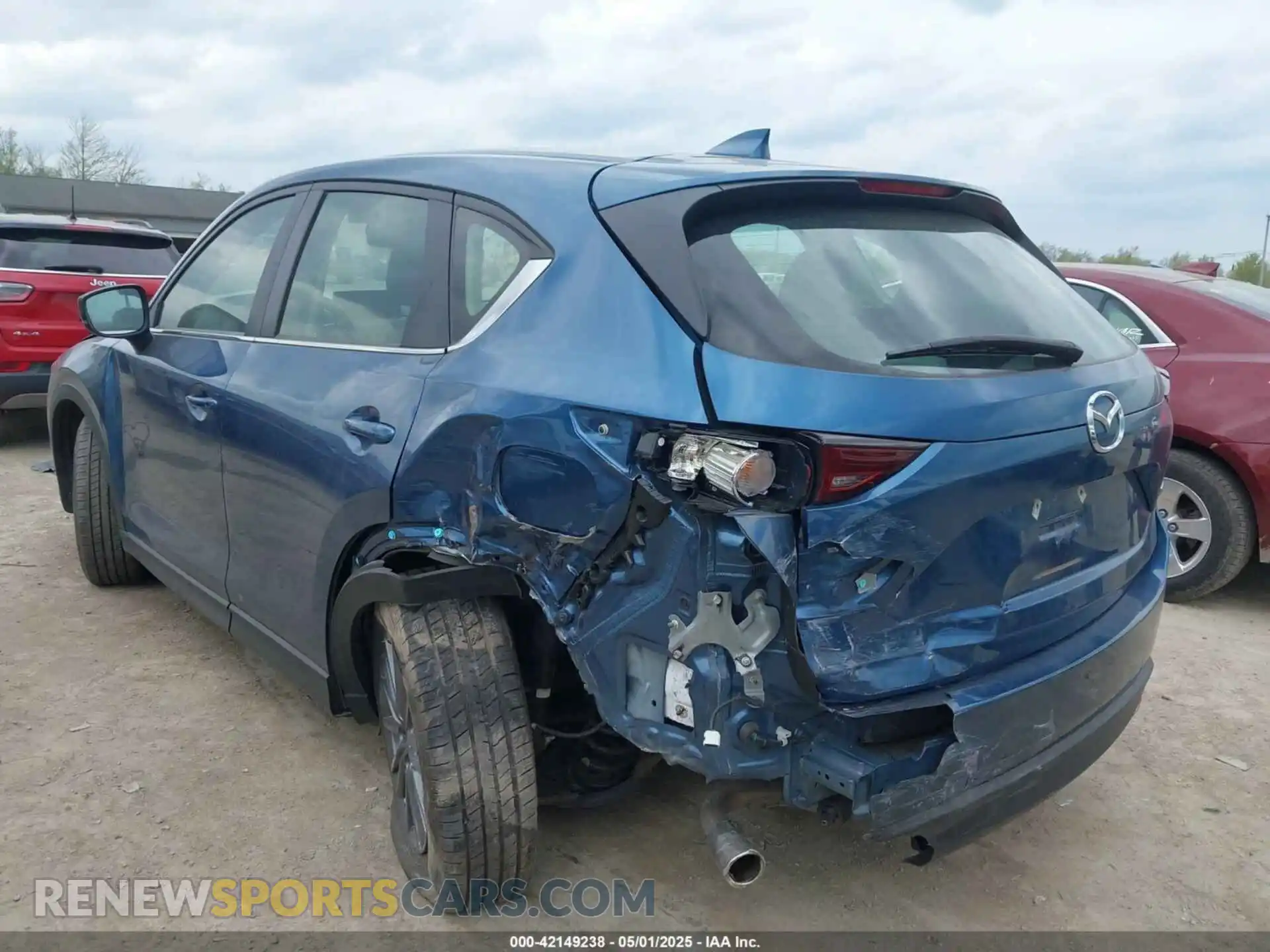 3 Photograph of a damaged car JM3KFBBM8M0353831 MAZDA CX-5 2021