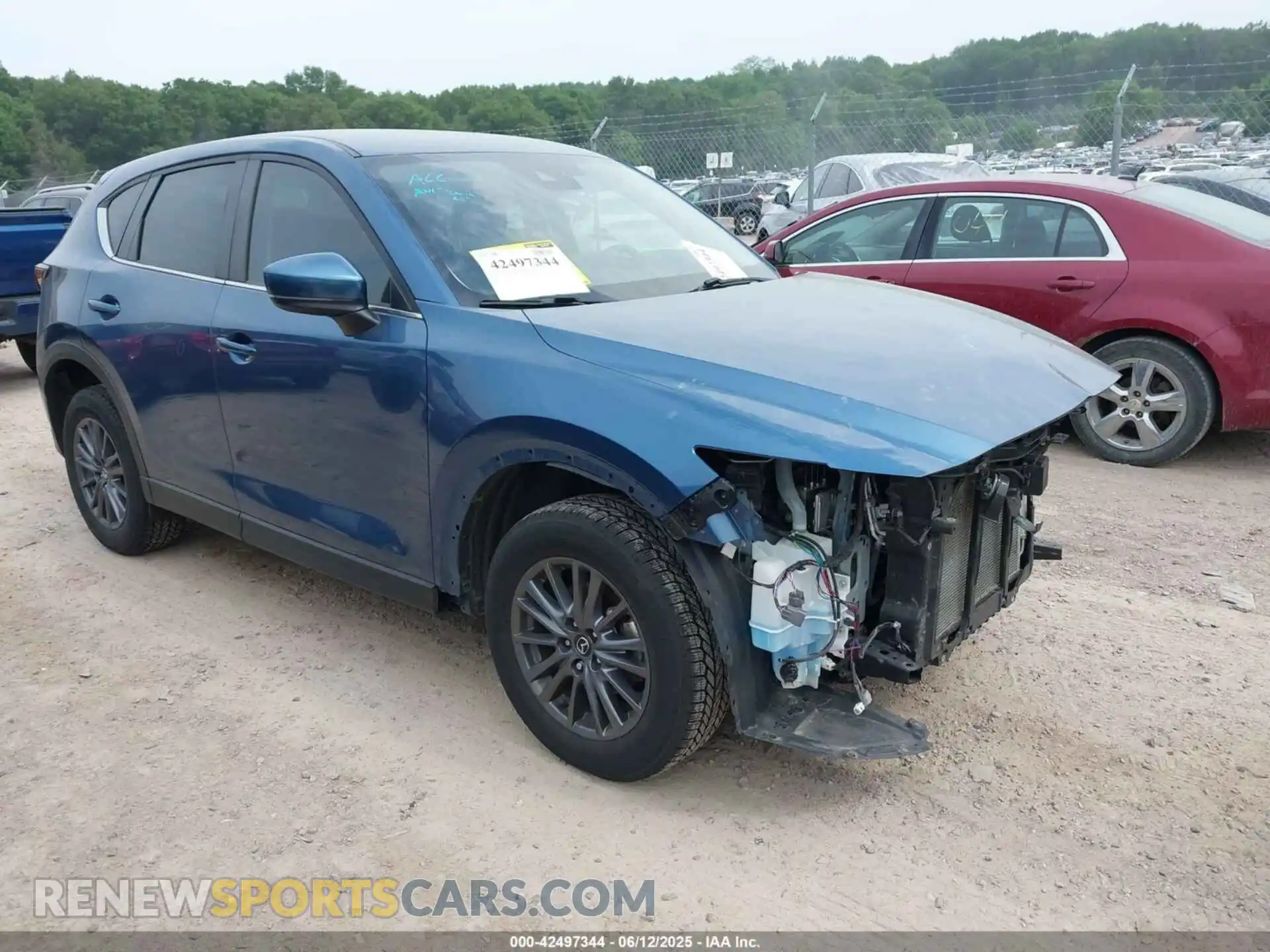 1 Photograph of a damaged car JM3KFBBM8M0358060 MAZDA CX-5 2021