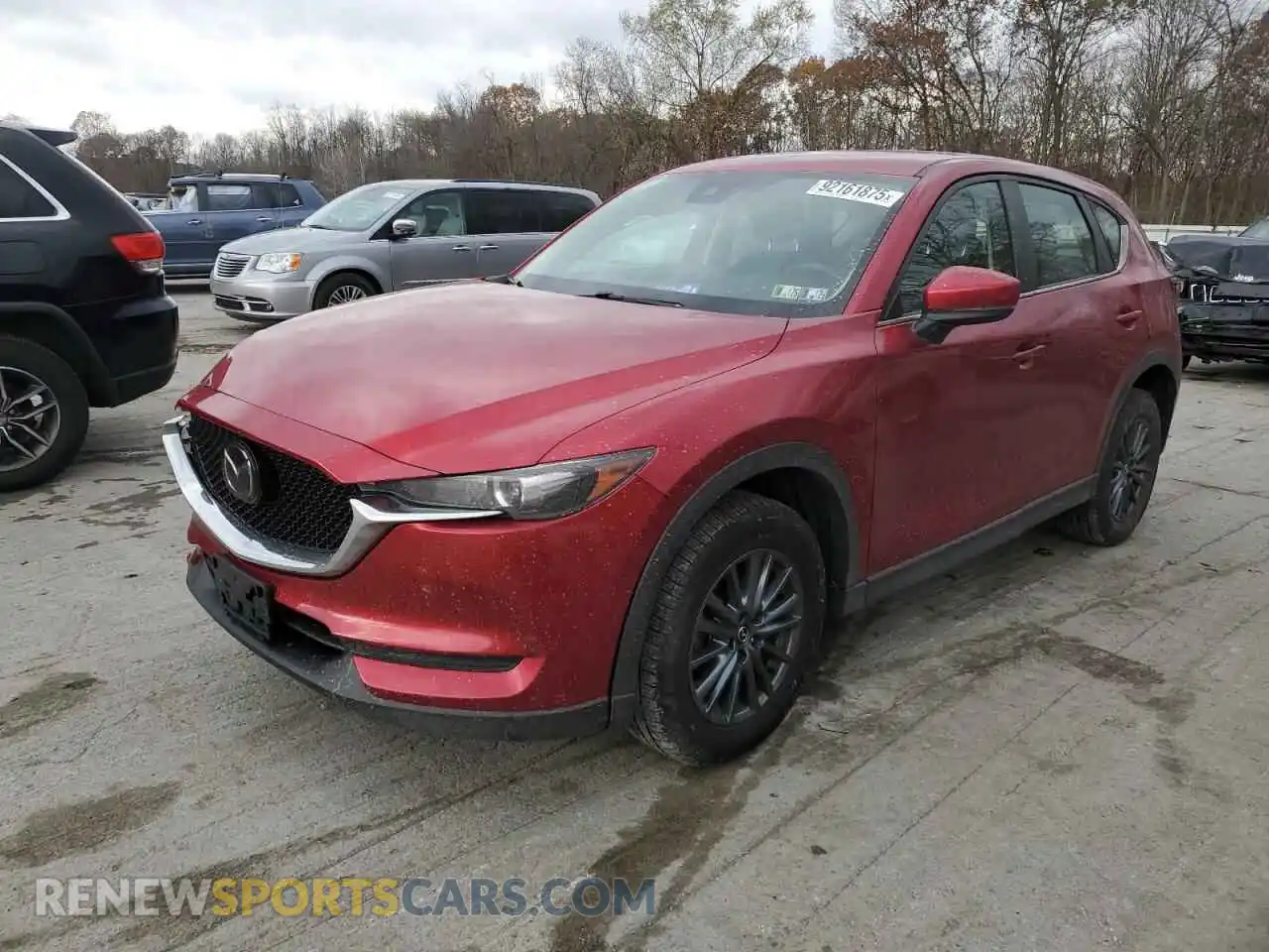1 Photograph of a damaged car JM3KFBBM8M1324002 MAZDA CX-5 2021